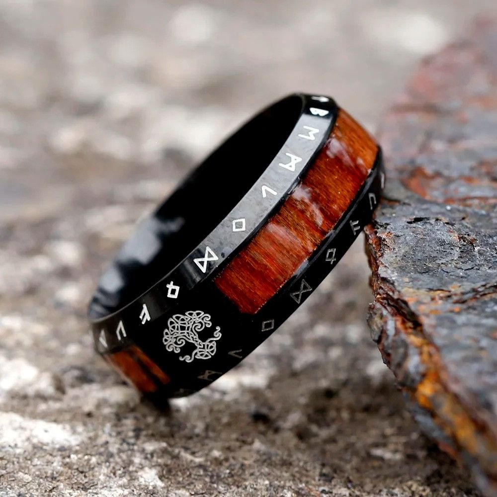 Jewelry Viking Tree Ring Size ONE SIZE - 4 Thumbnail