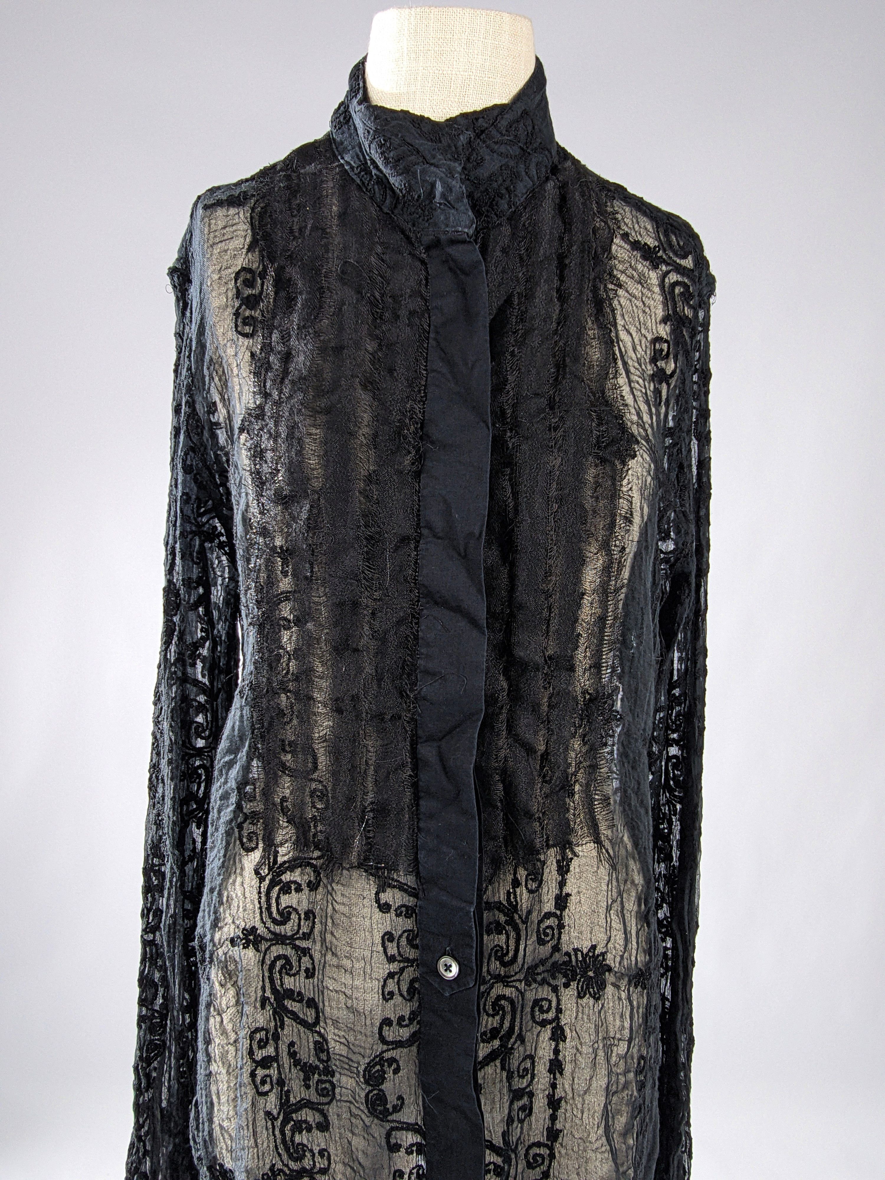 Ann Demeulemeester Ann Demeulemeester lace blouse Size M / US 6-8 / IT 42-44 - 5 Thumbnail