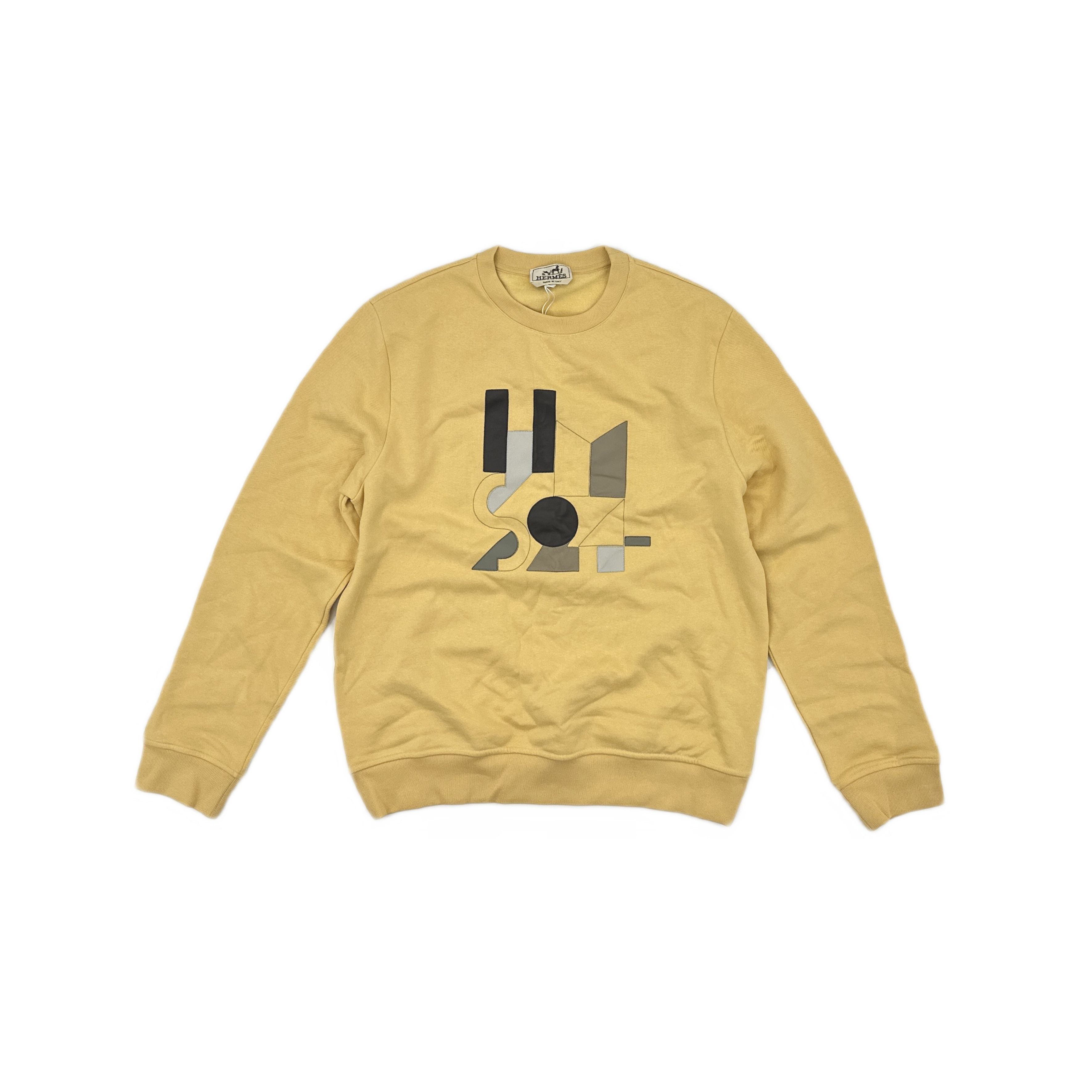 Hermes Hermes Geometric Logo Sweatshirt Size M Size US M / EU 48-50 / 2 - 1 Thumbnail