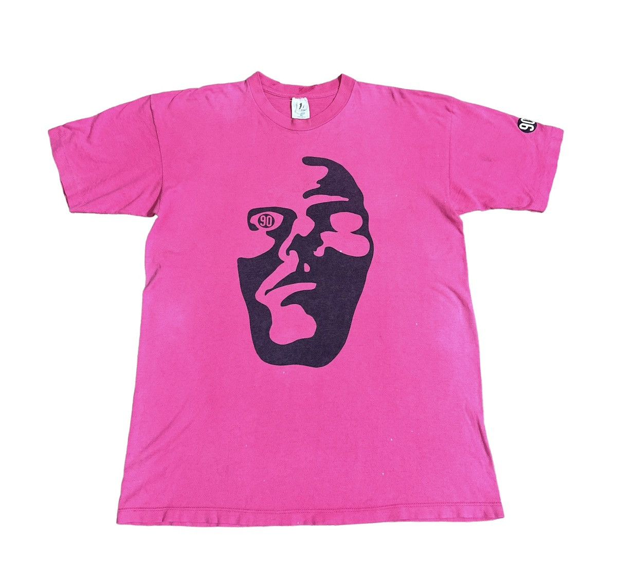image of Skategang x Vintage 90's Distressed 90 Kevin Staab Skateboarding Cornell in Red, Men's (Size XL)