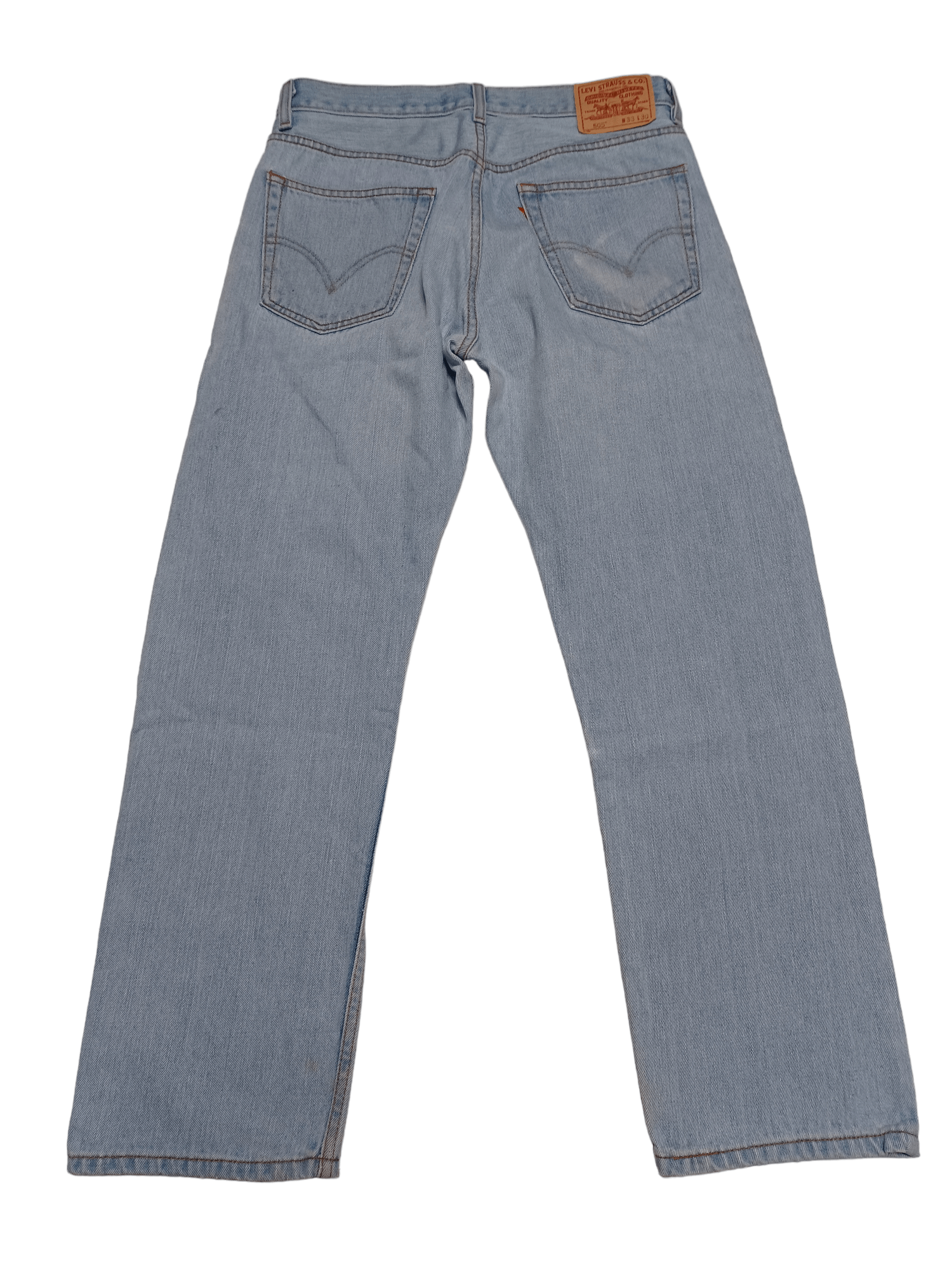 Levi's Vintage Clothing MADE IN LESOTHO 2005 VINTAGE SKY BLUE RELAXED FIT JEANS Size US 33 - 2 Thumbnail