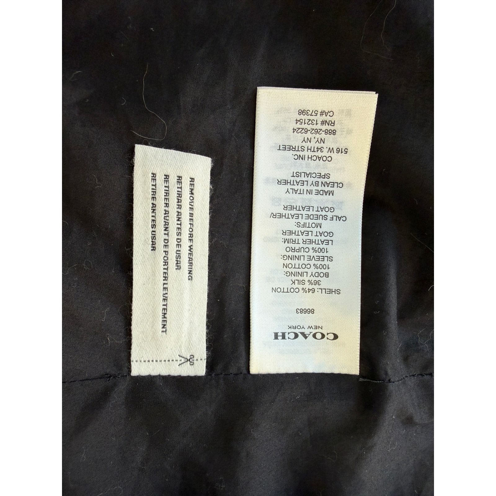 Coach Coach Calico Coat Size XS / US 0-2 / IT 36-38 - 8 Thumbnail