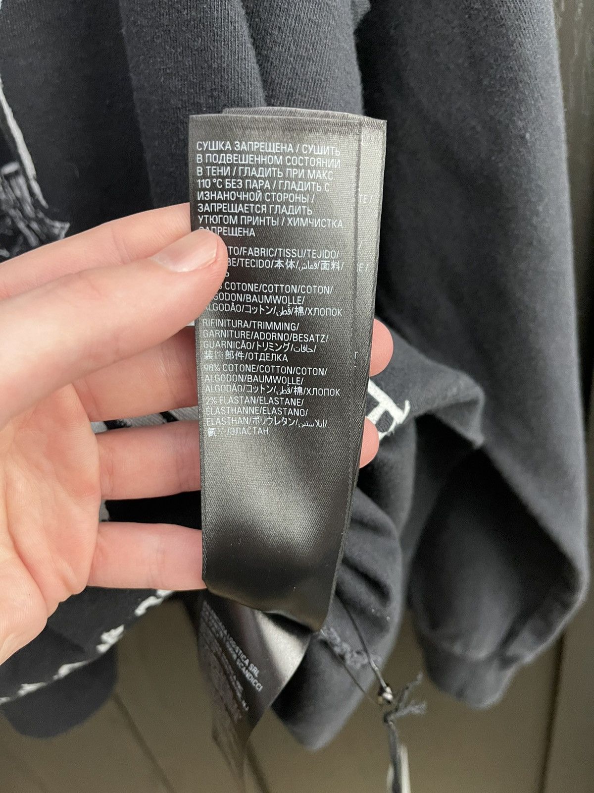 Balenciaga DIY Metal Logo Longsleeve Size US S / EU 44-46 / 1 - 8 Thumbnail
