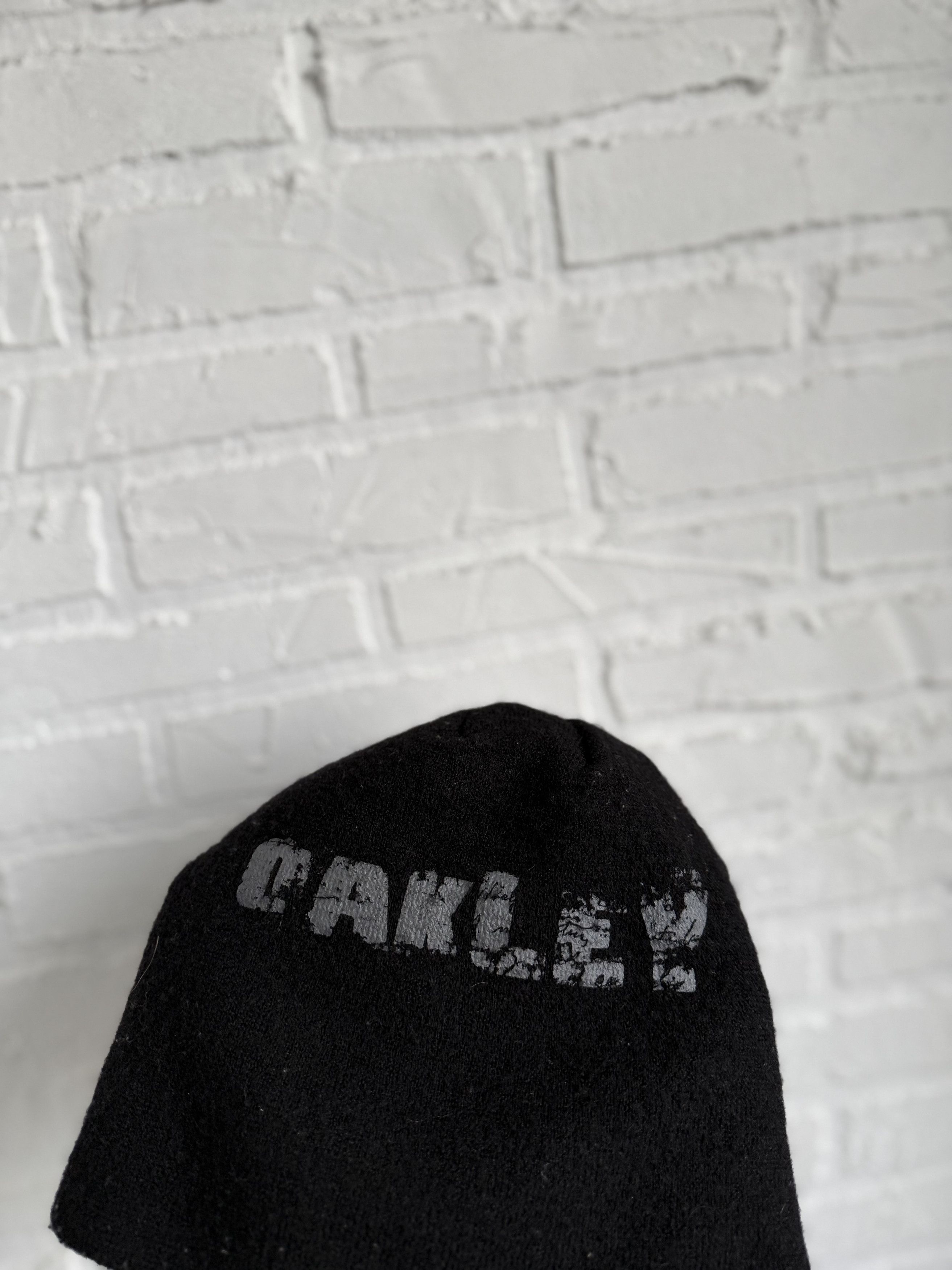 Oakley Vintage Oakley wool beanie hat Size ONE SIZE - 2 Thumbnail
