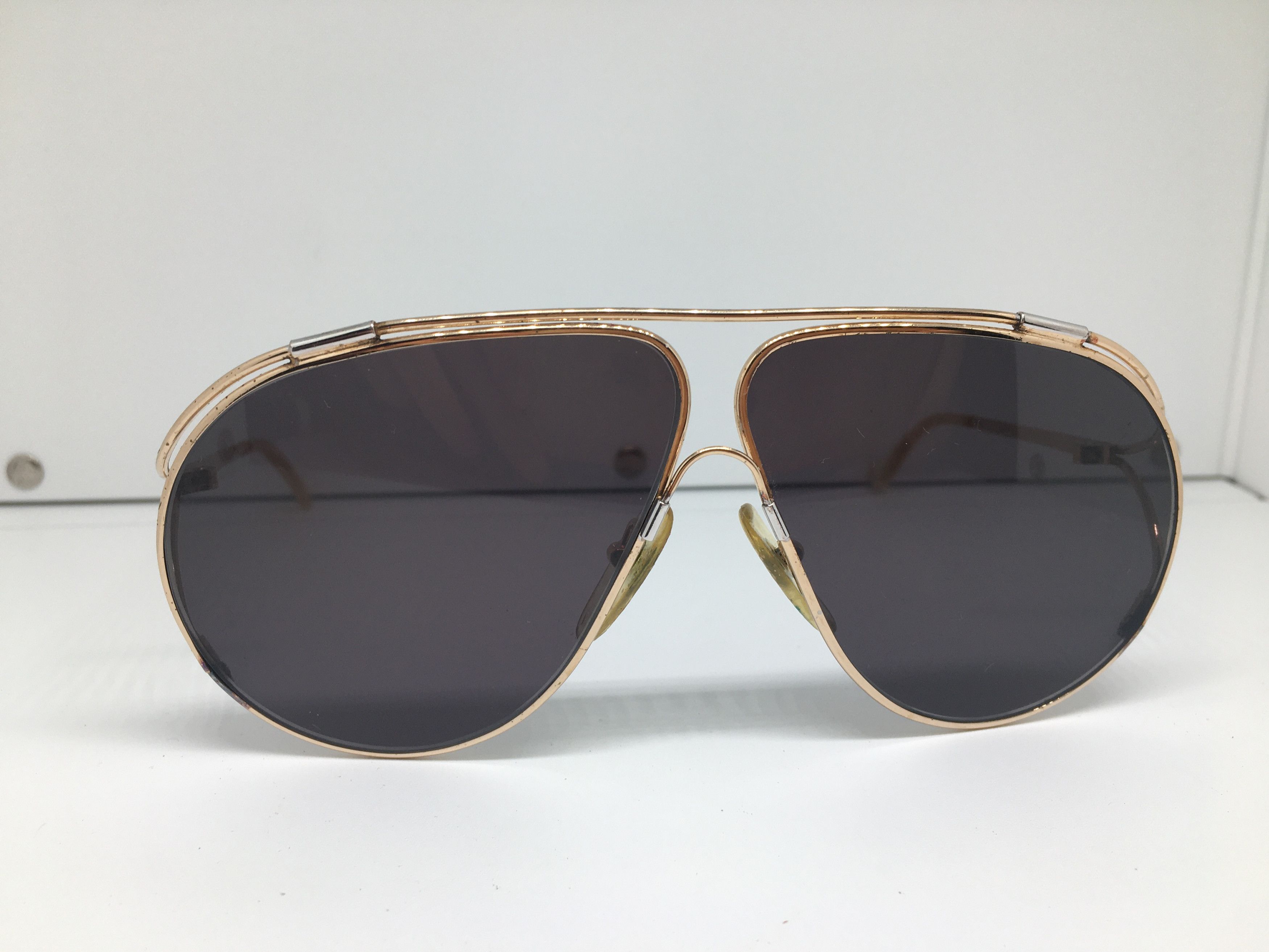 Vintage Vintage UXEX GERMANY N.Y.C PLAYER SUNGLASSES EYEGLASSES Size ONE SIZE - 1 Thumbnail
