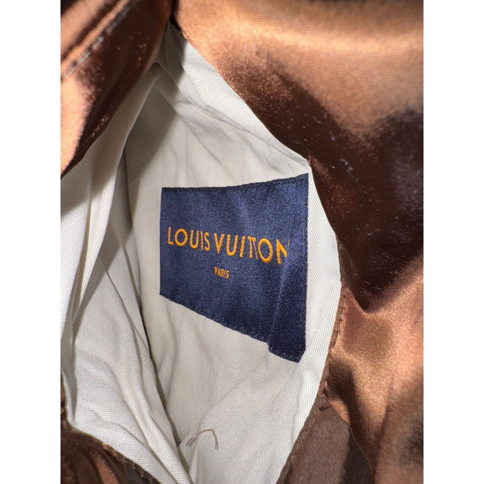 Louis Vuitton Louis Vuitton Nigo Damier Bomber Camel Beige Brown Jacket 48 Size US M / EU 48-50 / 2 - 24 Thumbnail