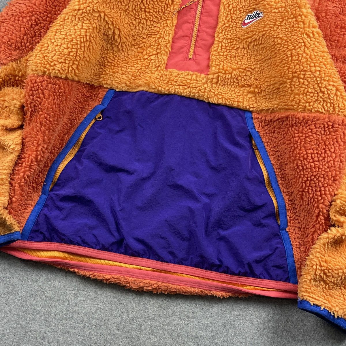 Nike Nike Sportswear Half-Zip Sherpa Hoodie Size US L / EU 52-54 / 3 - 8 Thumbnail