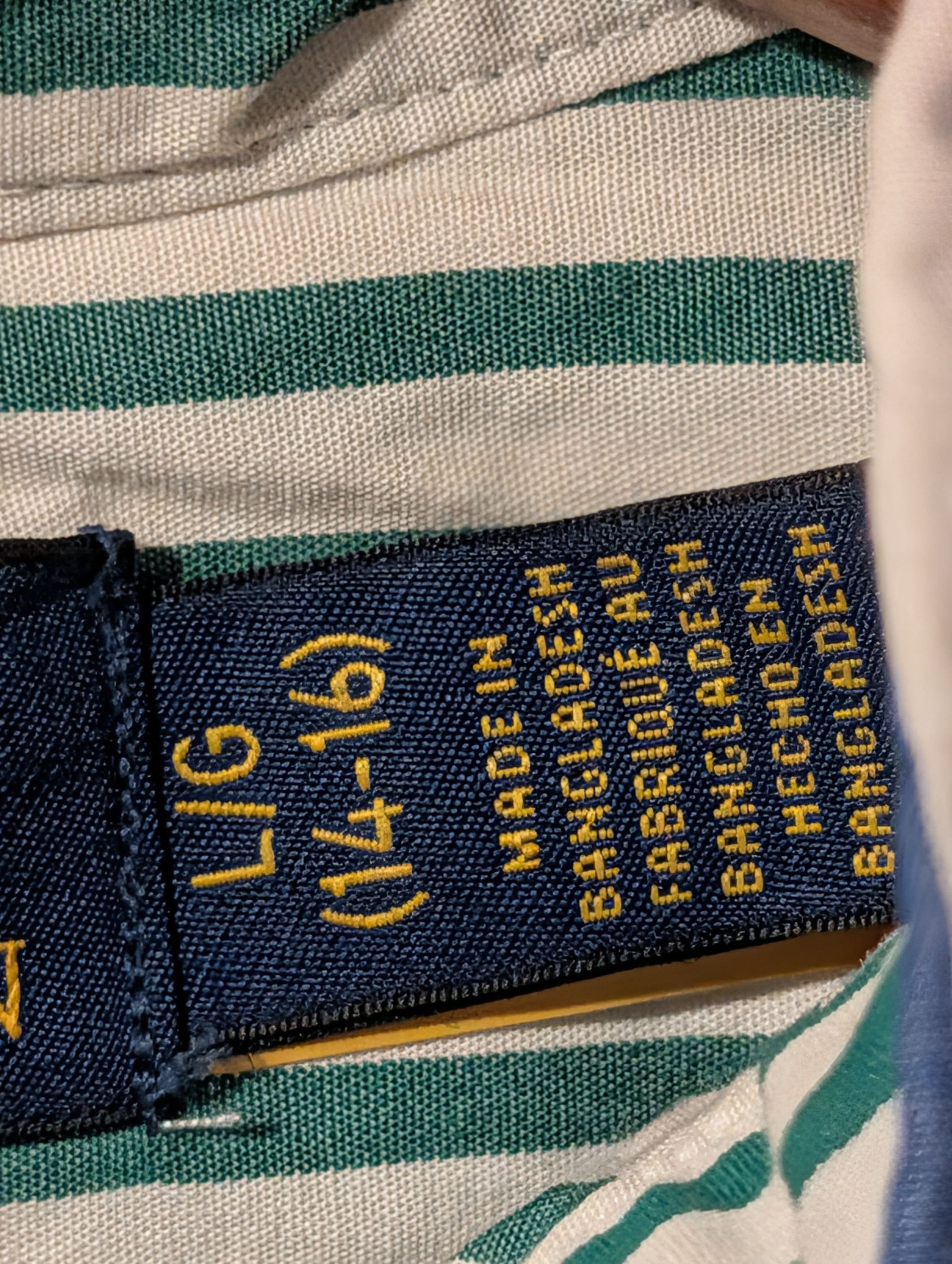Polo Ralph Lauren Polo Ralph Lauren Fun Shirt Youth Large Multi Striped Button Size US L / EU 52-54 / 3 - 4 Thumbnail