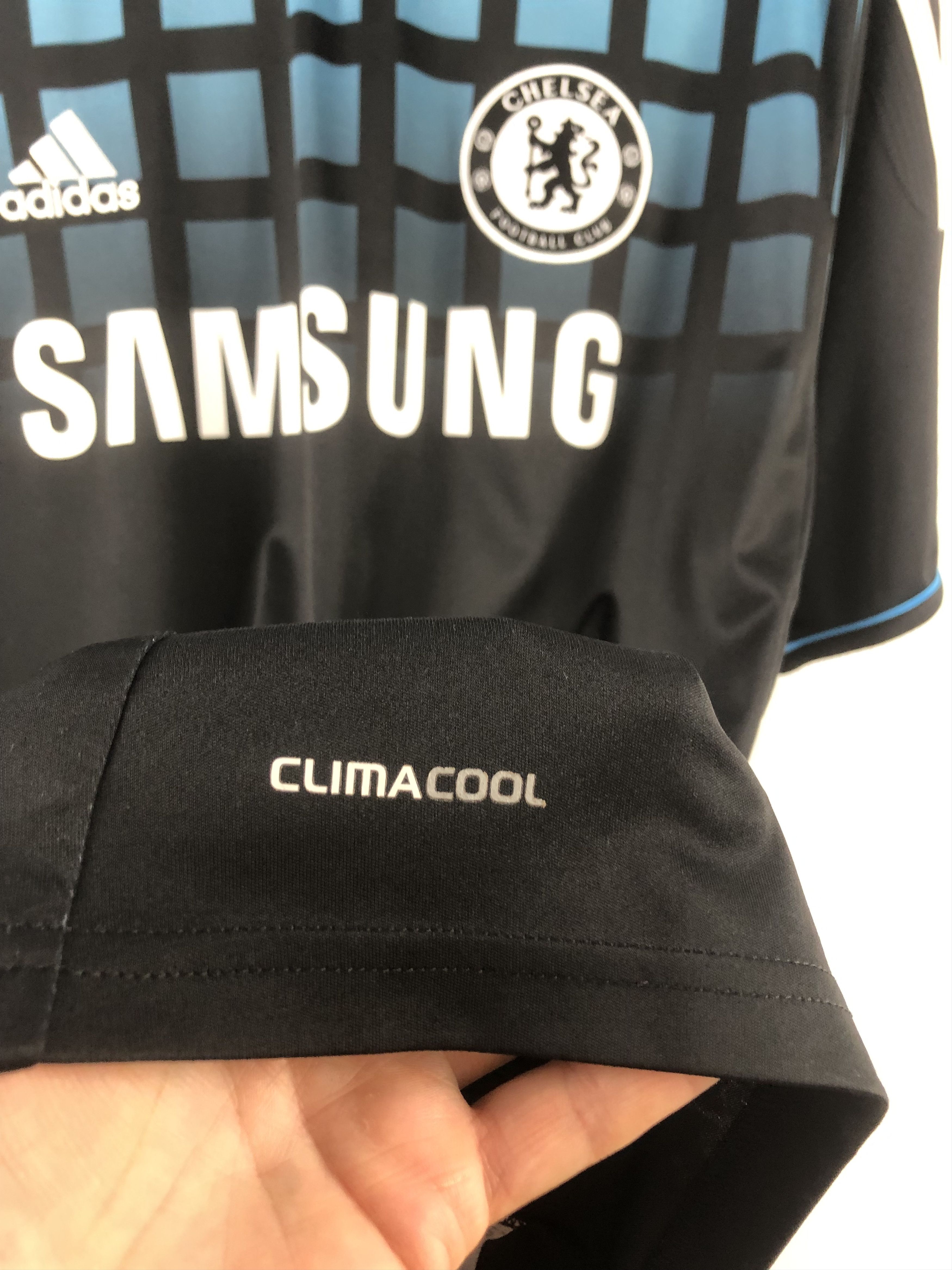 Adidas Chelsea Away football shirt 2011 Soccer Adidas Jersey Trikot Size US XL / EU 56 / 4 - 7 Thumbnail