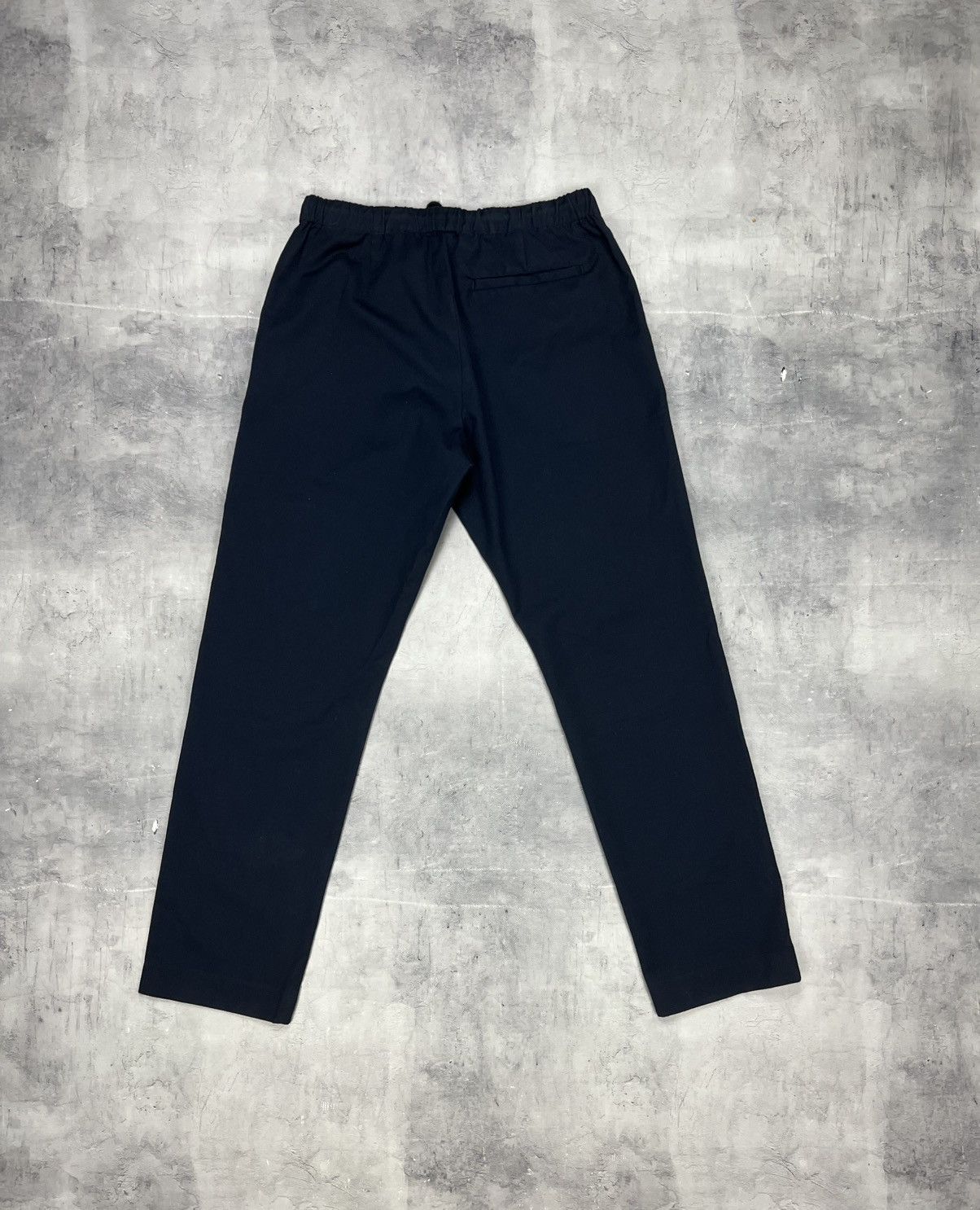 Dries Van Noten Dries Van Noten Navy Blue Mens Wool Chino Baggy Pants Sz 50 Size US 30 / EU 46 - 3 Thumbnail