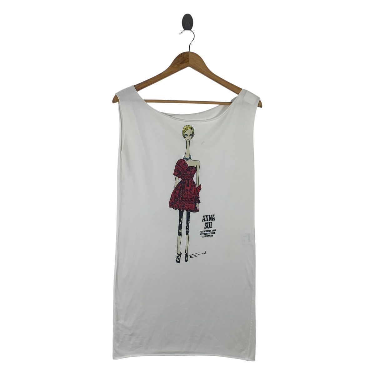 Japanese Brand × Vintage Vintage ANNA SUI art printed tank top tee Size US M / EU 48-50 / 2 - 1 Thumbnail