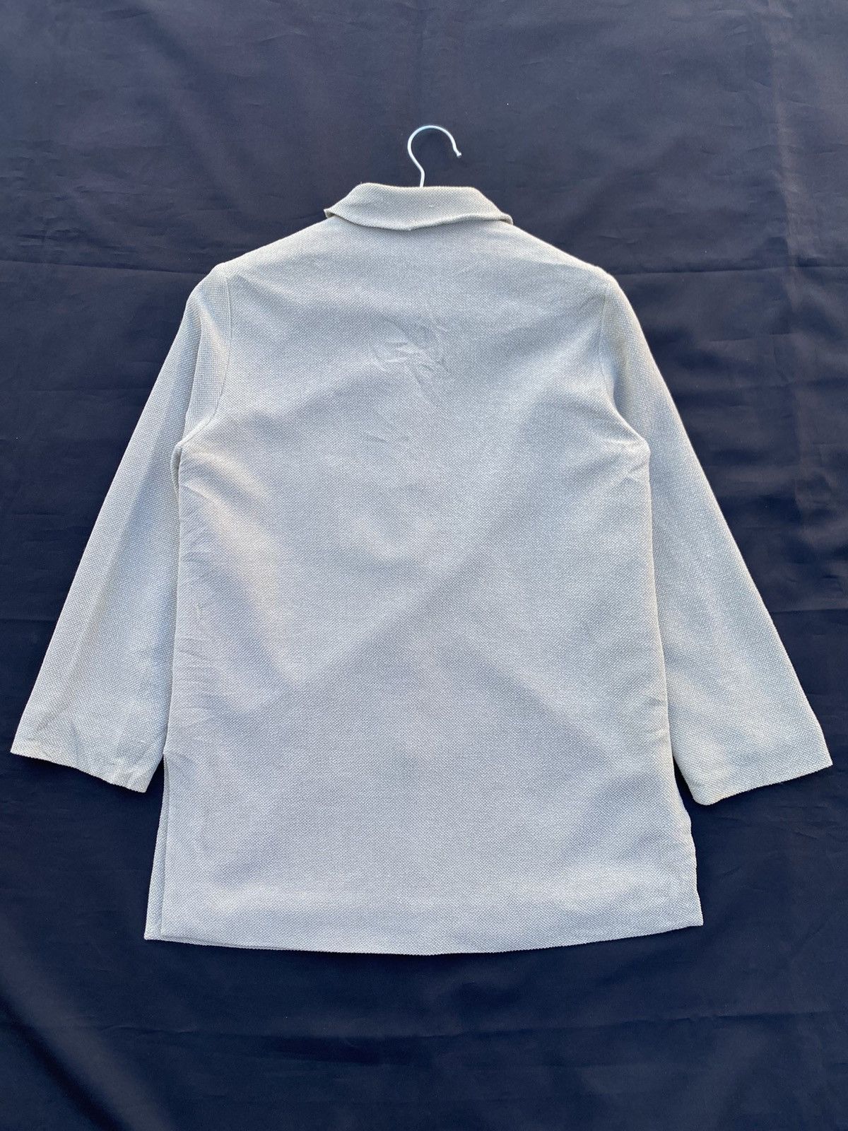 Salvatore Ferragamo Vintage 90s Salvatore Ferragamo Classic Collar Wool Coat Size 34R - 16 Thumbnail