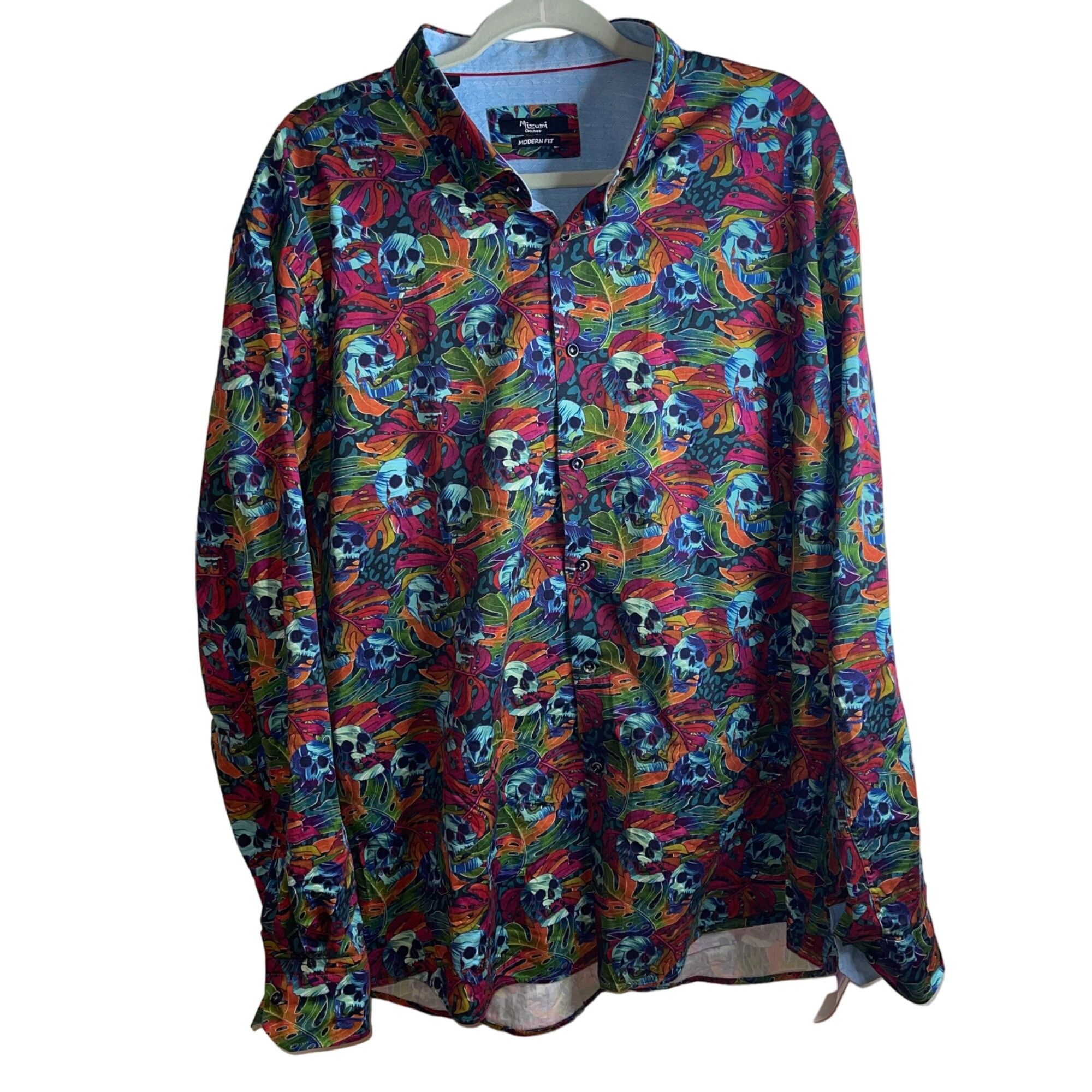 Other Mizumi Mens Shirt Size 3XL Multicolor Size US XXL / EU 58 / 5 - 1 Thumbnail