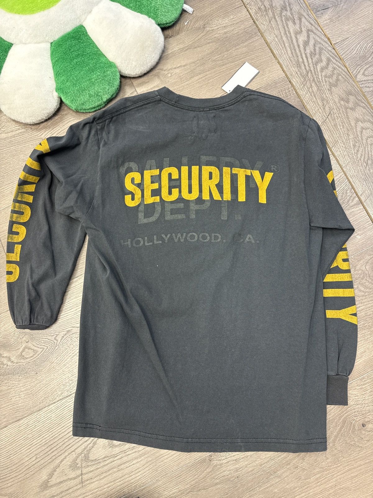 Gallery Dept. Gallery dept security l/s t shirt black yellow small Size US S / EU 44-46 / 1 - 2 Thumbnail