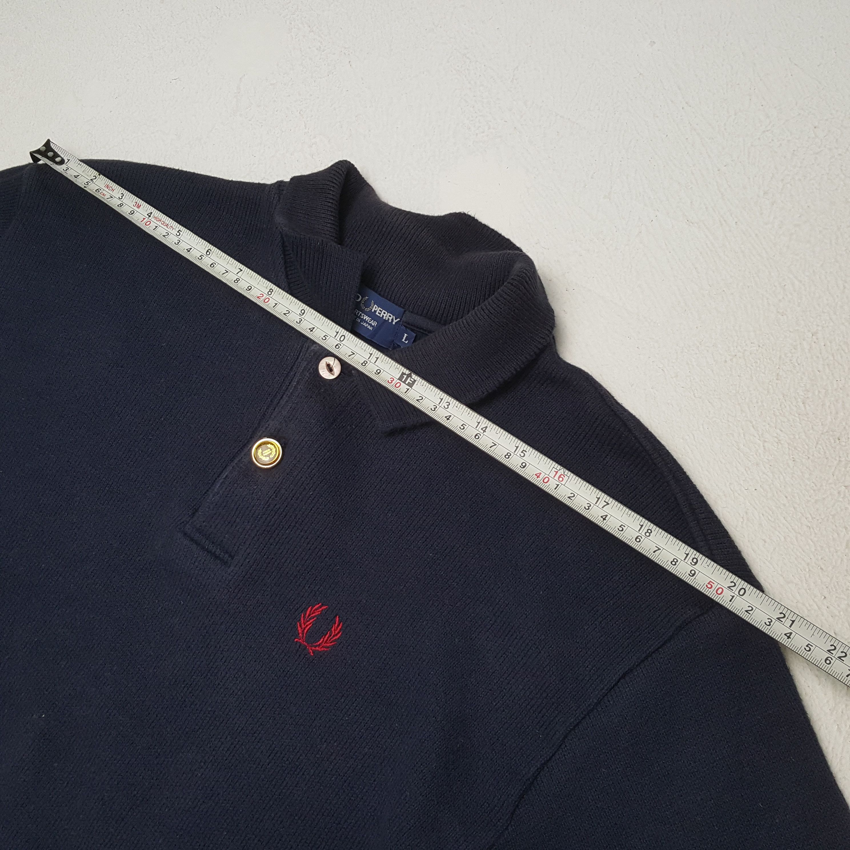 Fred Perry × Vintage FRED PERRY Small Logo Design Collar Sweatshirt Size US M / EU 48-50 / 2 - 4 Thumbnail