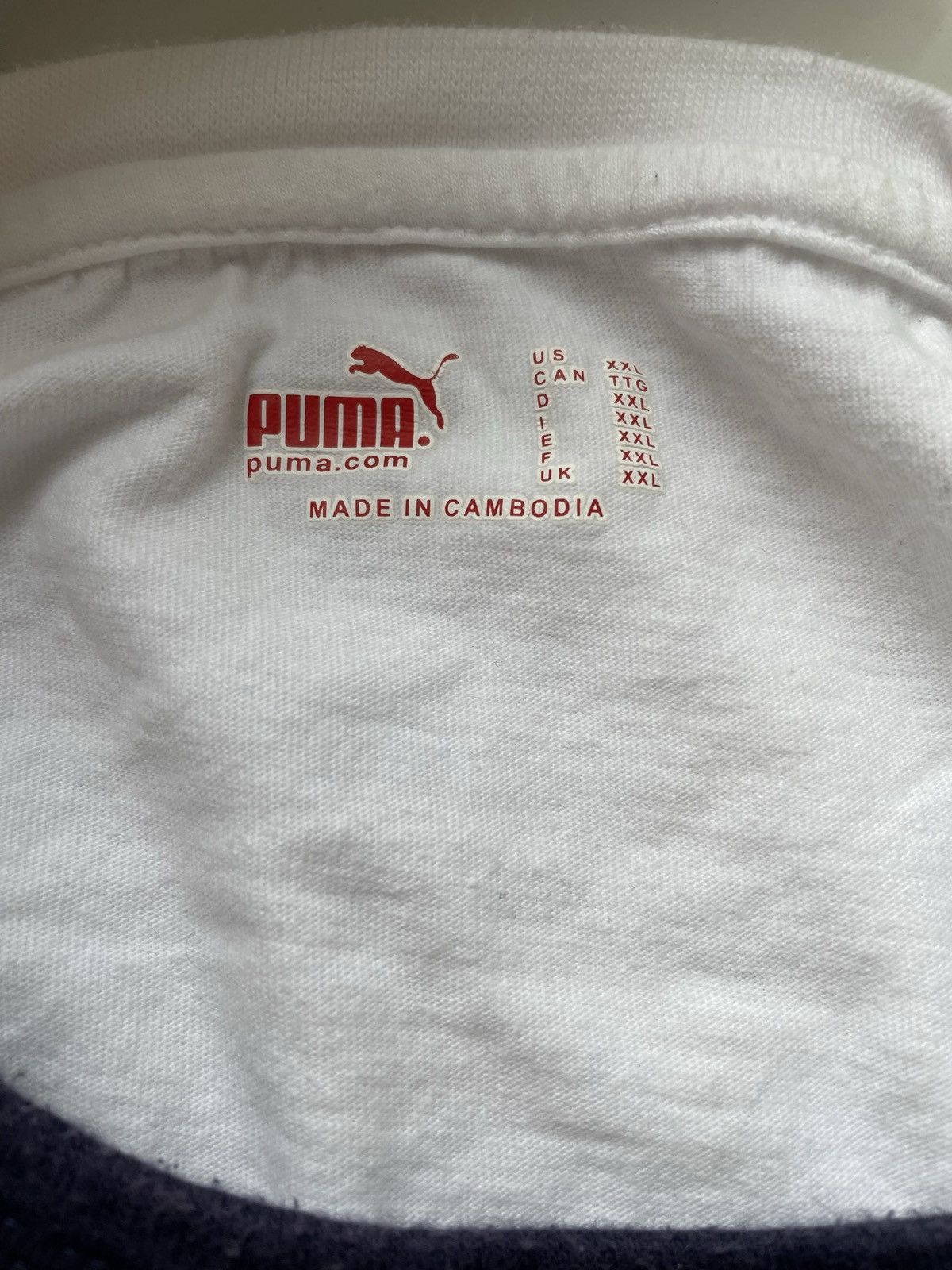 Puma × Vintage 2006-07 Italy Puma Training Shirt Size US XXL / EU 58 / 5 - 2 Thumbnail