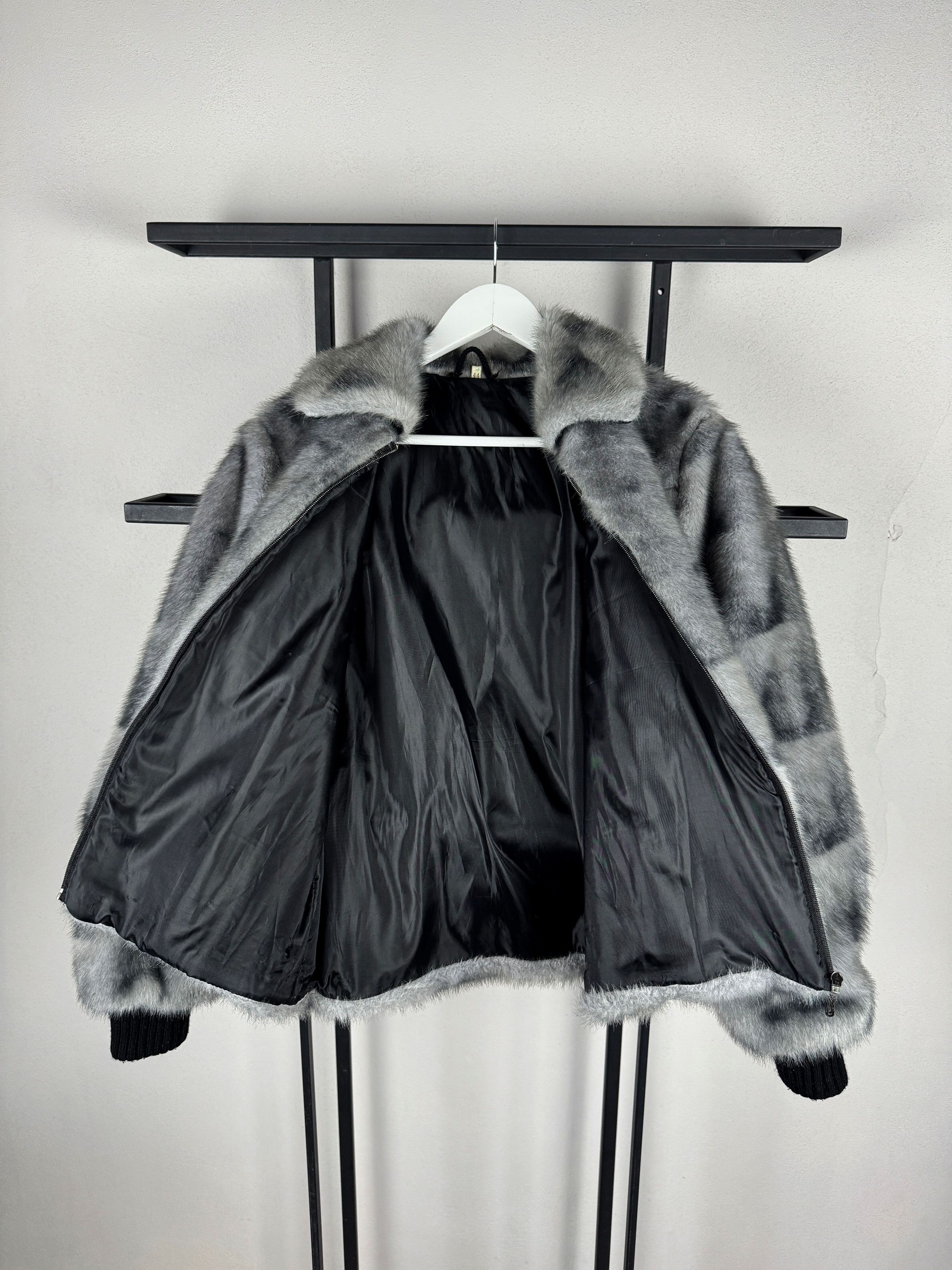Japanese Brand VTG Streetwear Avant Garde Japanese Style Fur Jacket 90s Y2K Size S / US 4 / IT 40 - 4 Thumbnail