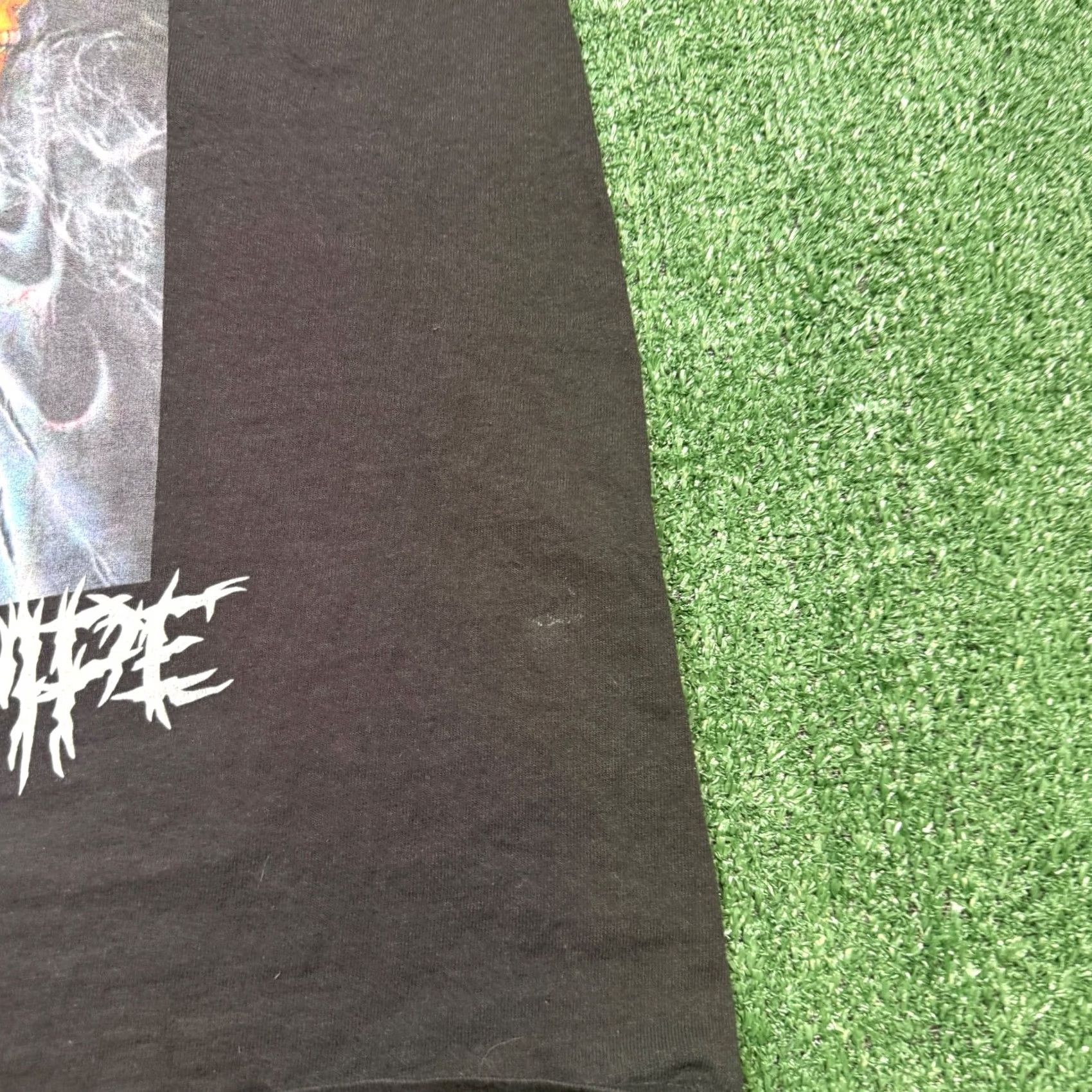 Vintage Teen Hearts Graphic T Shirt Men's Size M Black Short Sleeve Grim Reaper Goth Tee Size US M / EU 48-50 / 2 - 3 Thumbnail