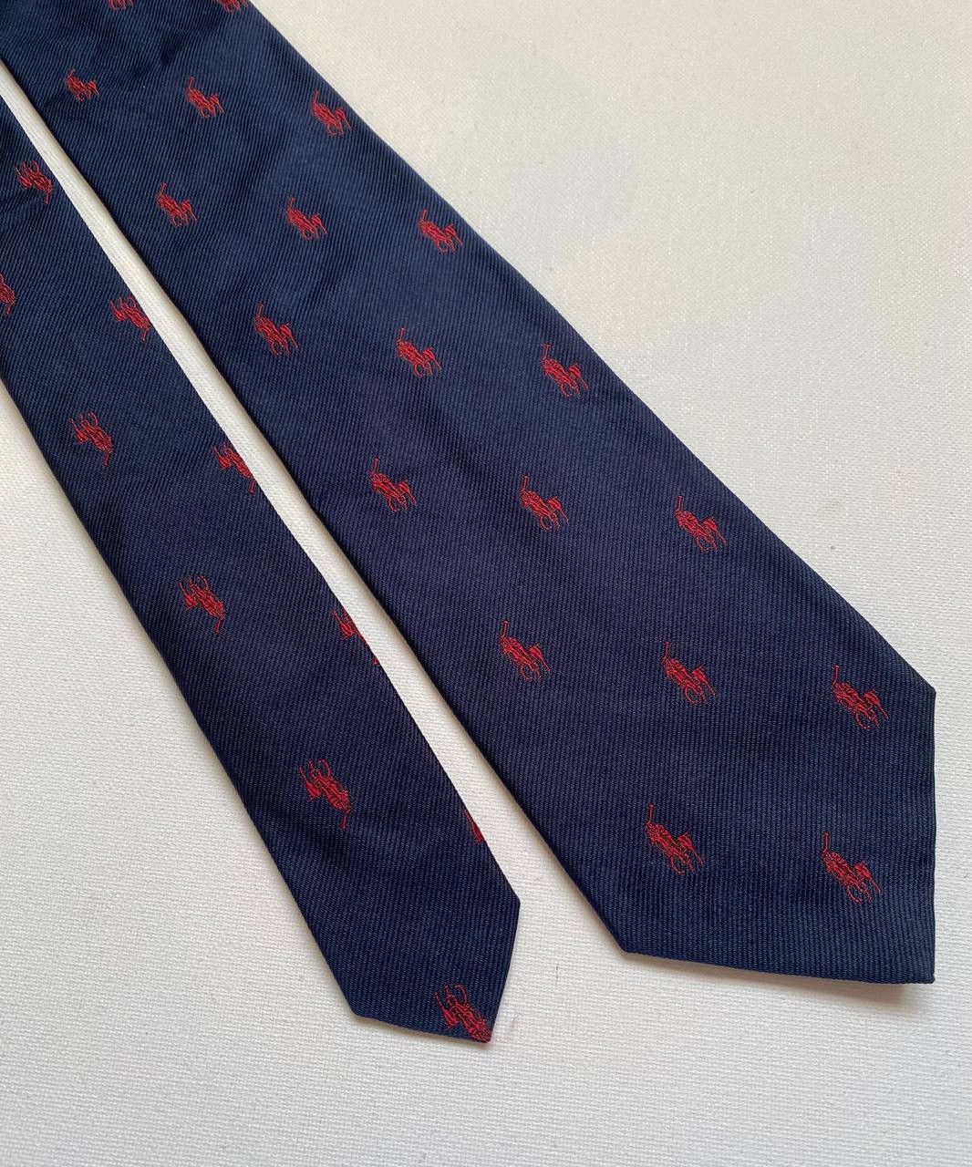 Polo Ralph Lauren Polo Ralph Lauren Tie Vintage Luxury Monogram Logo Size ONE SIZE - 5 Thumbnail