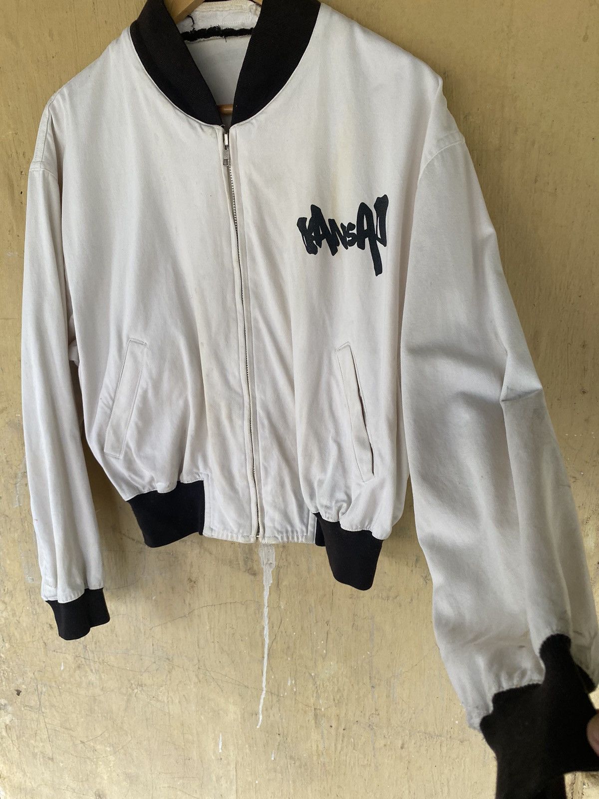 Japanese Brand × Kansai Yamamoto × Vintage Vintage KANSAI Japan Brand Outdoor Jacket Size US L / EU 52-54 / 3 - 3 Thumbnail