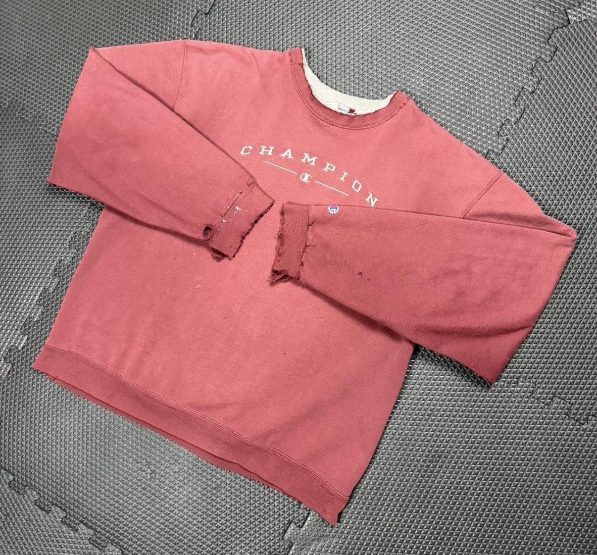 Vintage Vintage Champion Sweatshirt Size US XL / EU 56 / 4 - 2 Thumbnail