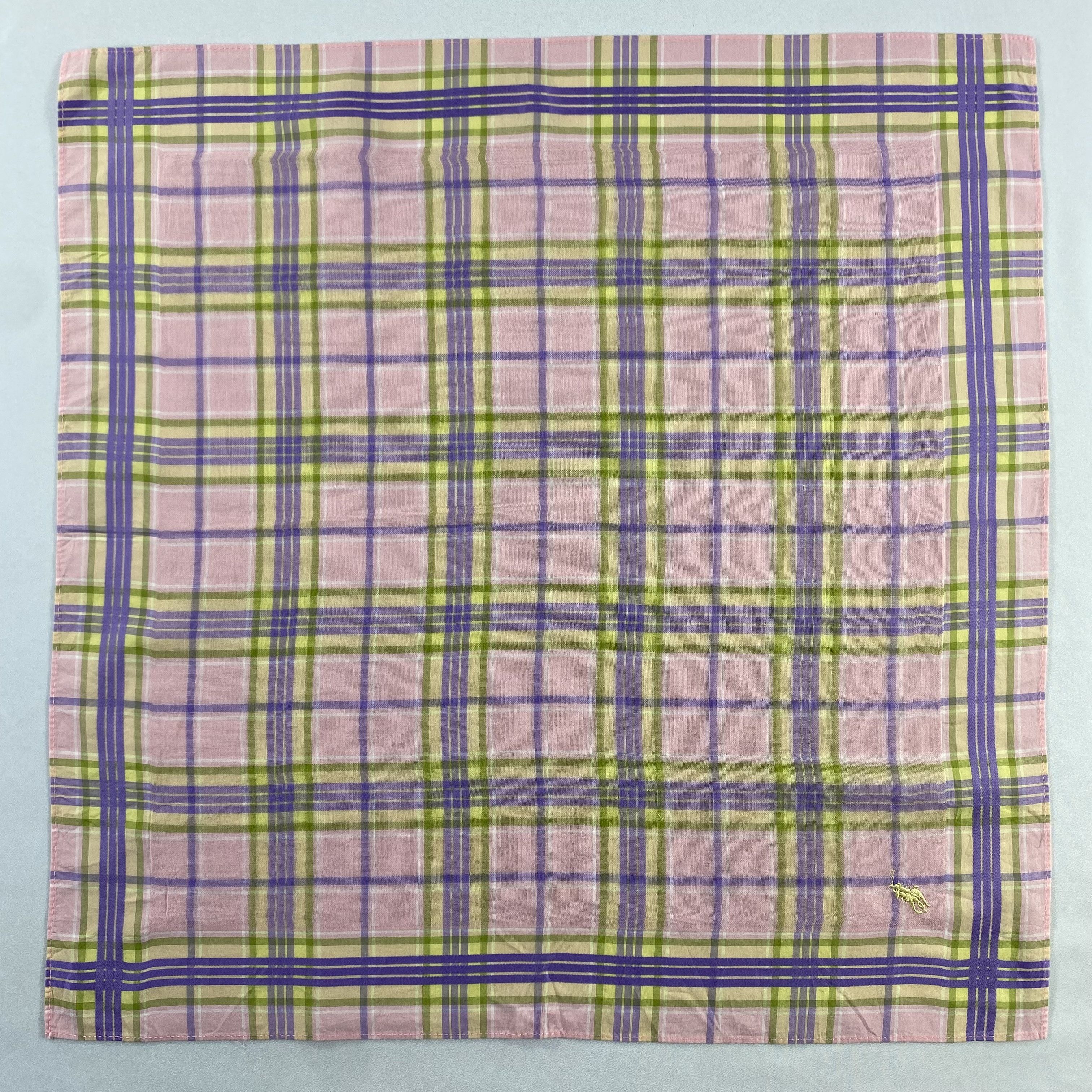 Polo Ralph Lauren × Vintage Polo ralph Lauren Neckerchief / Bandana / Handkerchief-P1833 Size ONE SIZE - 1 Thumbnail