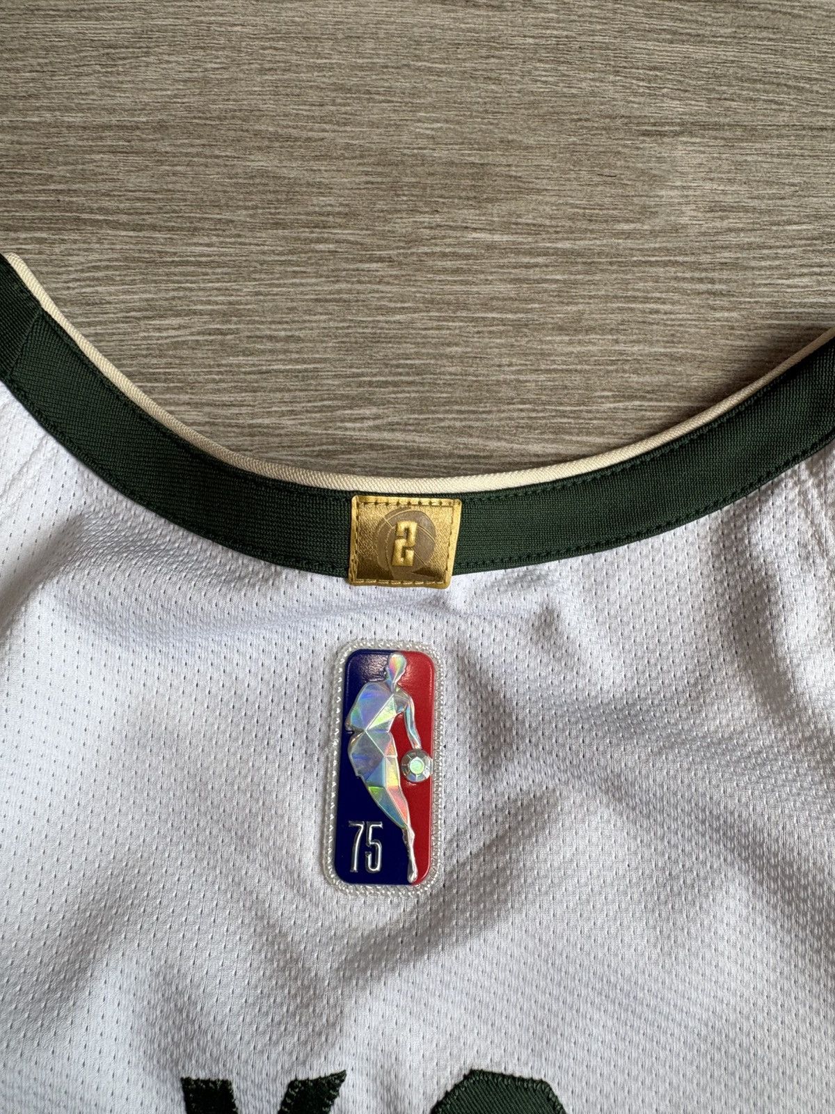 Nike Giannis Antetokounmpo Nike Milwaukee Bucks 75th Size 40/S Size US S / EU 44-46 / 1 - 9 Thumbnail