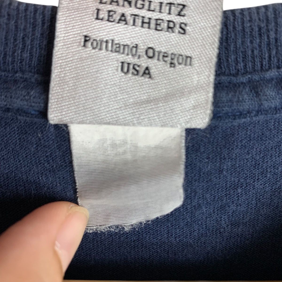 Other Langlitz Leathers Portland Oregon Graphic Tee Size US S / EU 44-46 / 1 - 11 Thumbnail