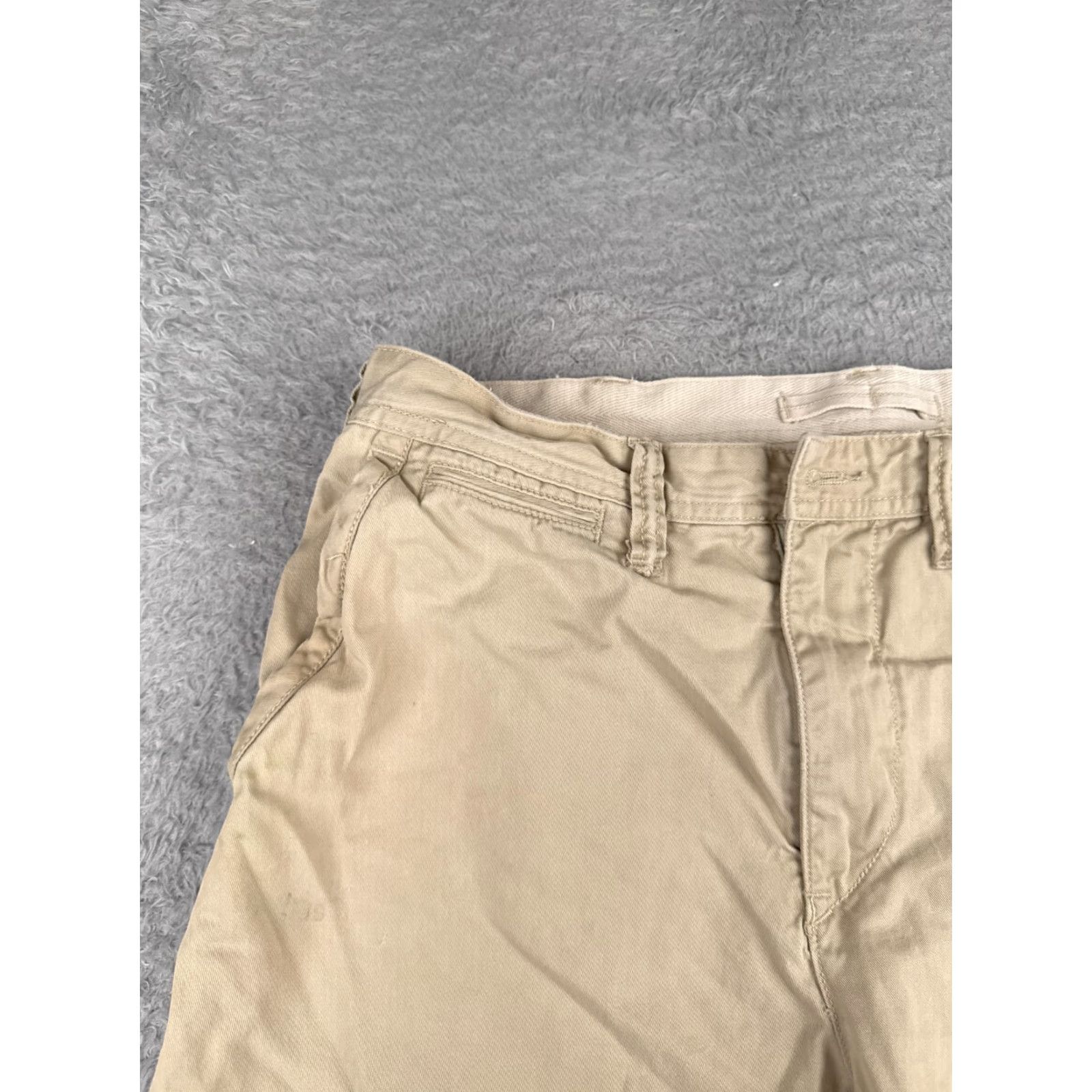 Polo Ralph Lauren Polo Ralph Lauren Shorts Men 32 Beige Chino 100% Cotton Twill Classic 32x10 READ Size US XS / EU 42 / 0 - 4 Thumbnail