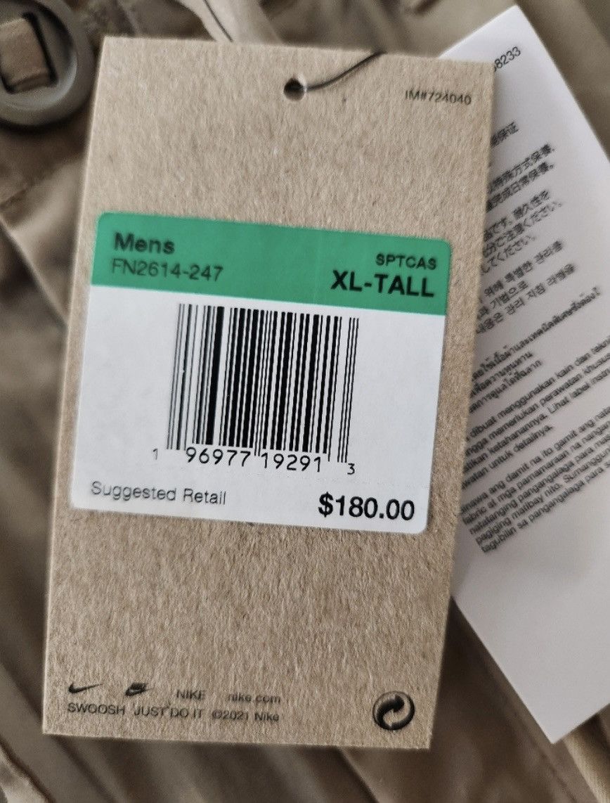 Nike Waxed Canvas Cargo Pant Size US 36 / EU 52 - 3 Thumbnail