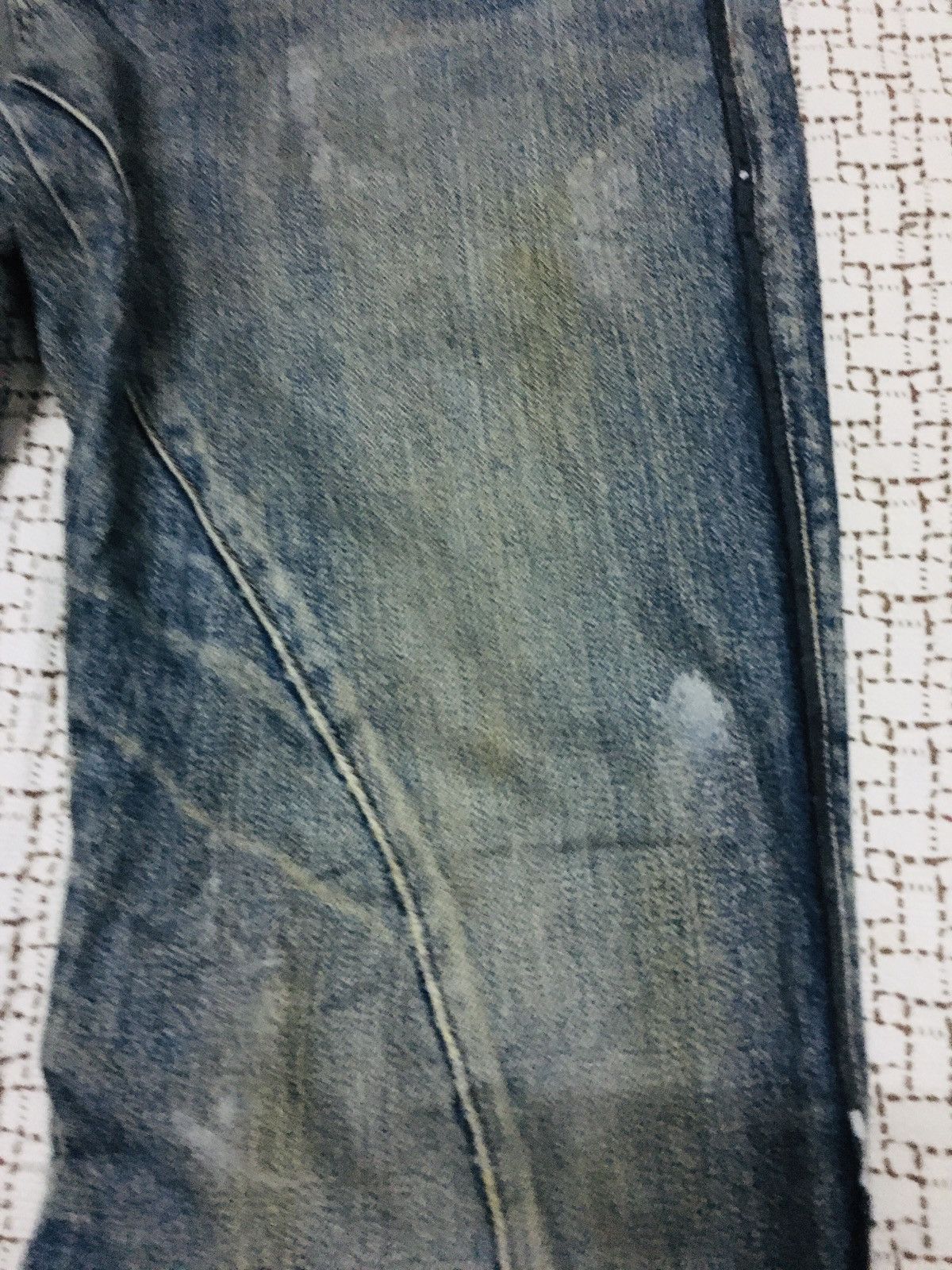 Morgan Homme Morgan Homme Distressed Spiral Cut Jeans (Y01) Size US 32 / EU 48 - 19 Thumbnail