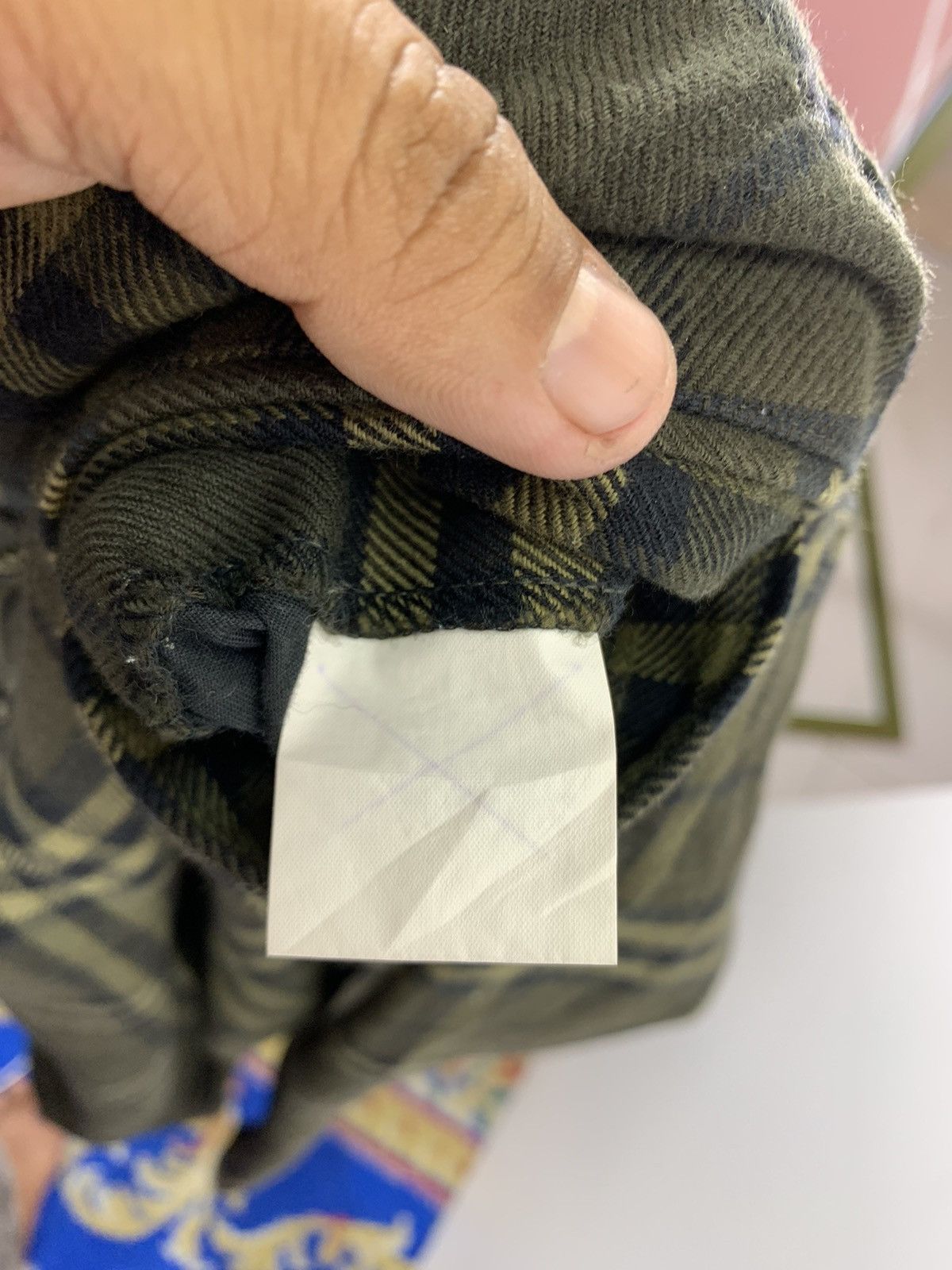 Yohji Yamamoto A.A.R YOHJI YAMAMOTO SIGNATURE TARTAN PANT Size 31" - 8 Thumbnail