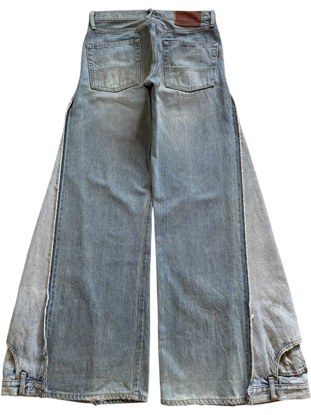 Edwin × Japanese Brand Vintage Japanese Edwin 505zx Selvedge Custom Flare Jeans Size US 32 / EU 48 - 2 Thumbnail