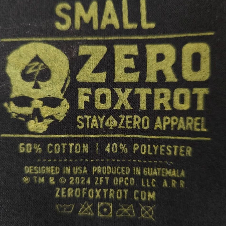 Vintage Zero Foxtrot Afterlife Club T Shirt Mens Small Black Ragnarok Norse Mythology Shirt Mens Black Skull Affliction Art Tee Vintage No Size US S / EU 44-46 / 1 - 7 Thumbnail