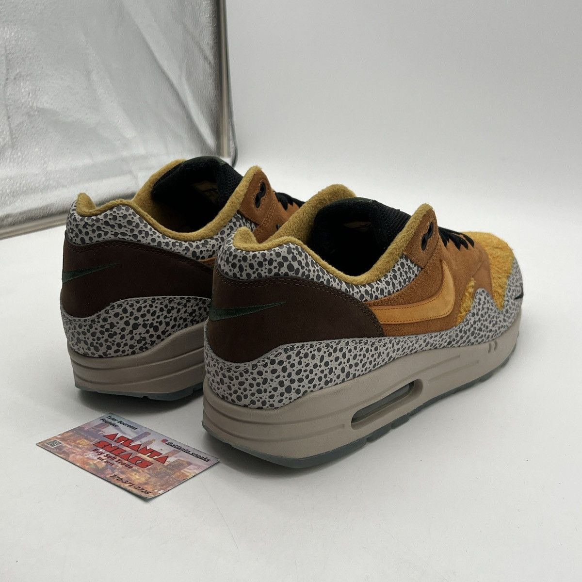 Nike Atmos X Air Max 1 safari Size US 12 / EU 45 - 5 Thumbnail