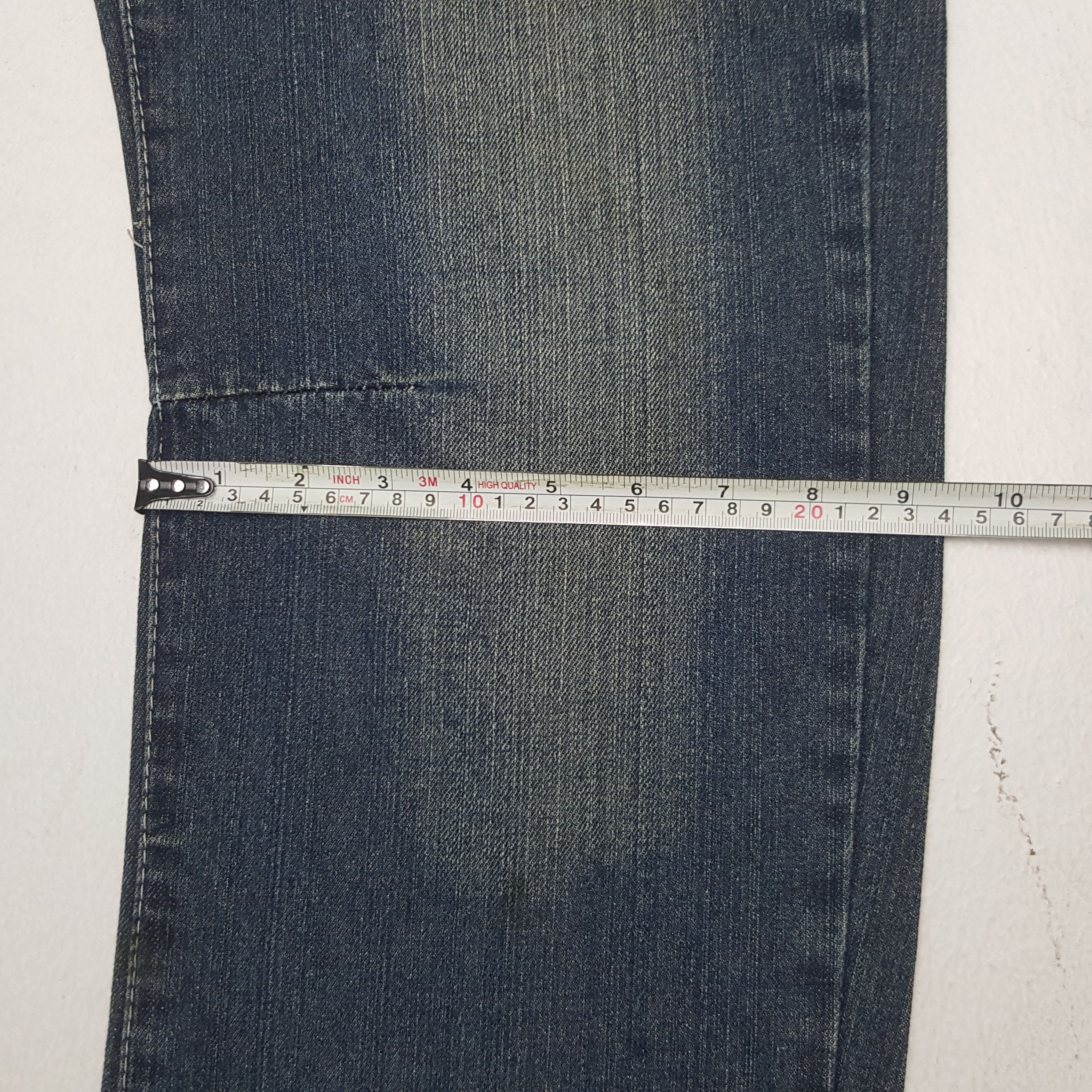 Ed Hardy × Vintage Vintage Ed Hardy Custom Logo Spell Out Denim Jeans Size US 30 / EU 46 - 10 Thumbnail