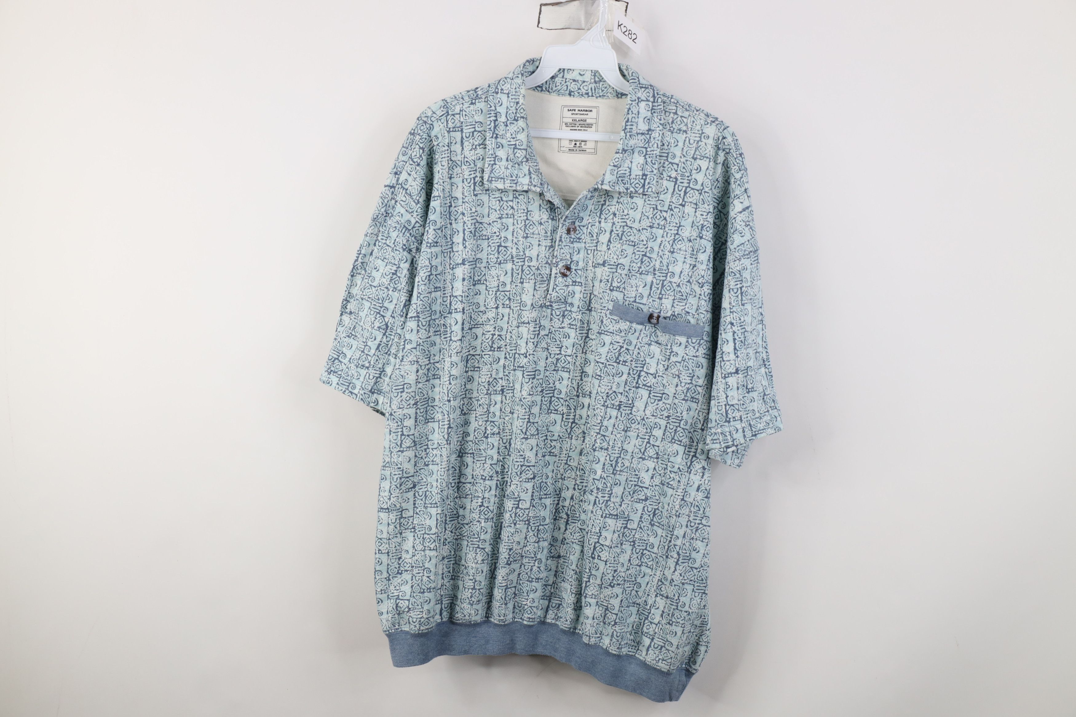 Vintage Vintage Y2K Streetwear Pullover Polo Shirt Mafia Mob Size US XXL / EU 58 / 5 - 1 Thumbnail