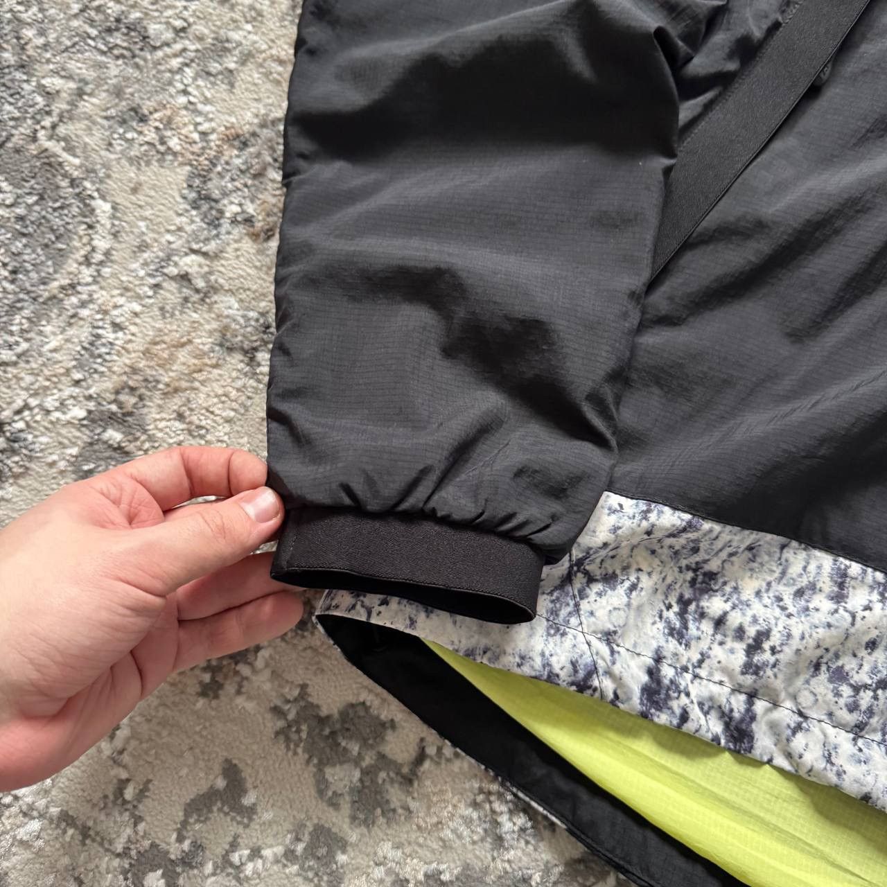 Palace Palace P Line Run It Marble Nylon Shell Hooded Jacket Size US L / EU 52-54 / 3 - 6 Thumbnail