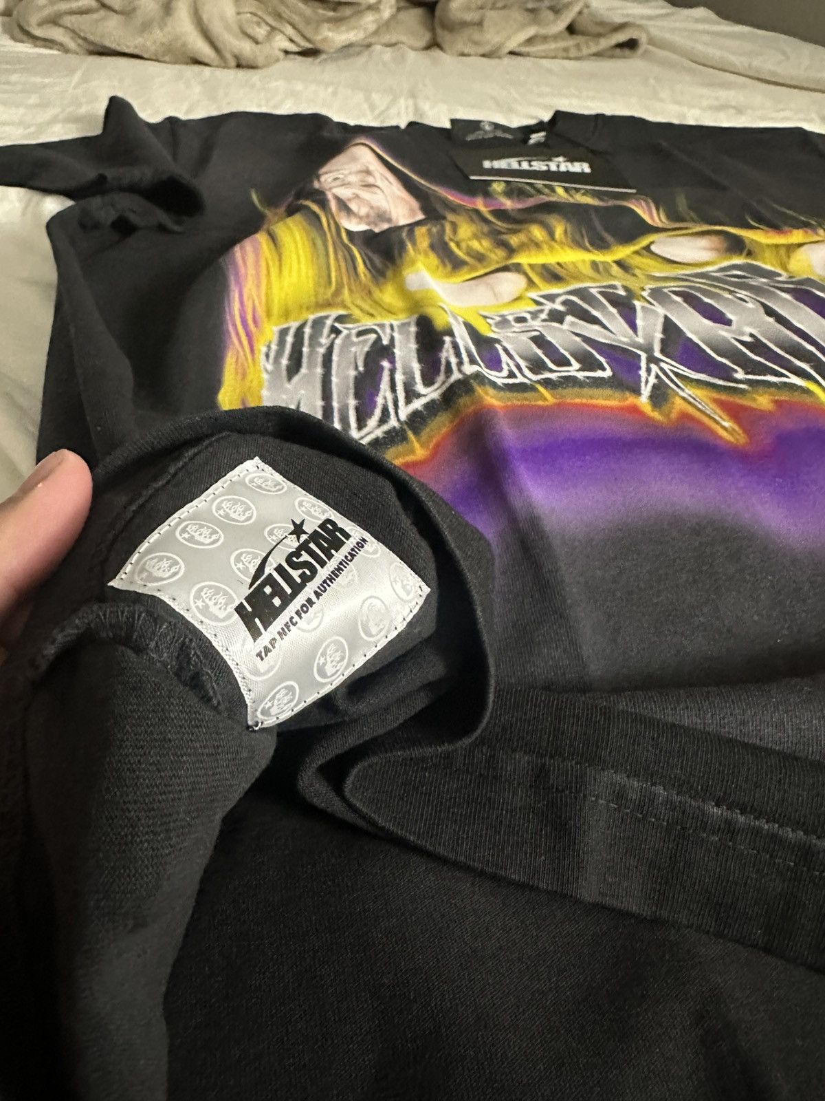 HELLSTAR Hellstar x WWE The Undertaker T Shirt Size US L / EU 52-54 / 3 - 7 Thumbnail