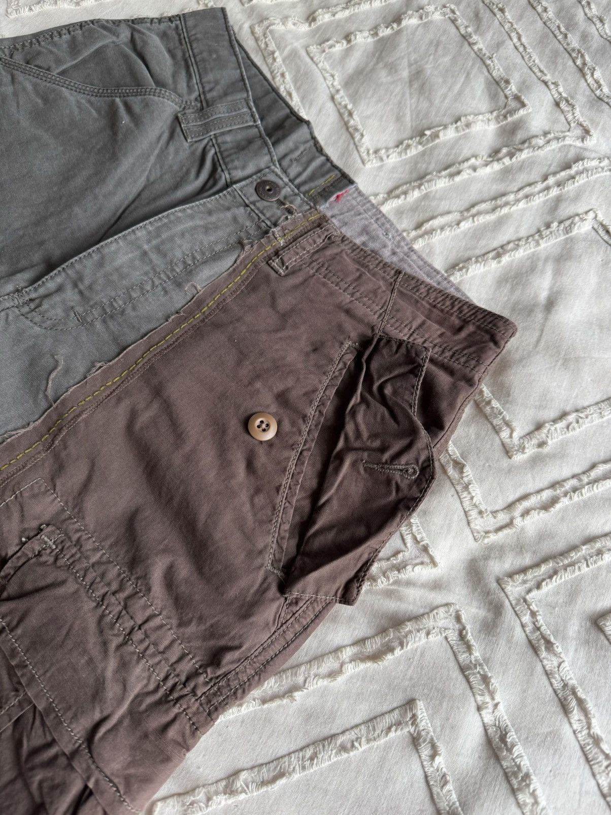 Other Custom Reworked Cargo Pants Size US 29 - 2 Thumbnail