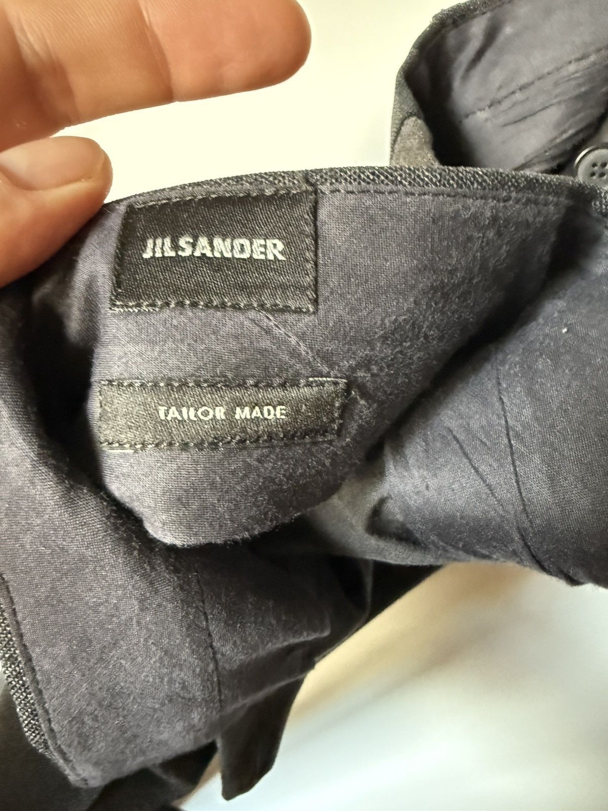 Jil Sander Jil Sander Tailor Made Wool Pleated Pants Size US 34 / EU 50 - 6 Thumbnail