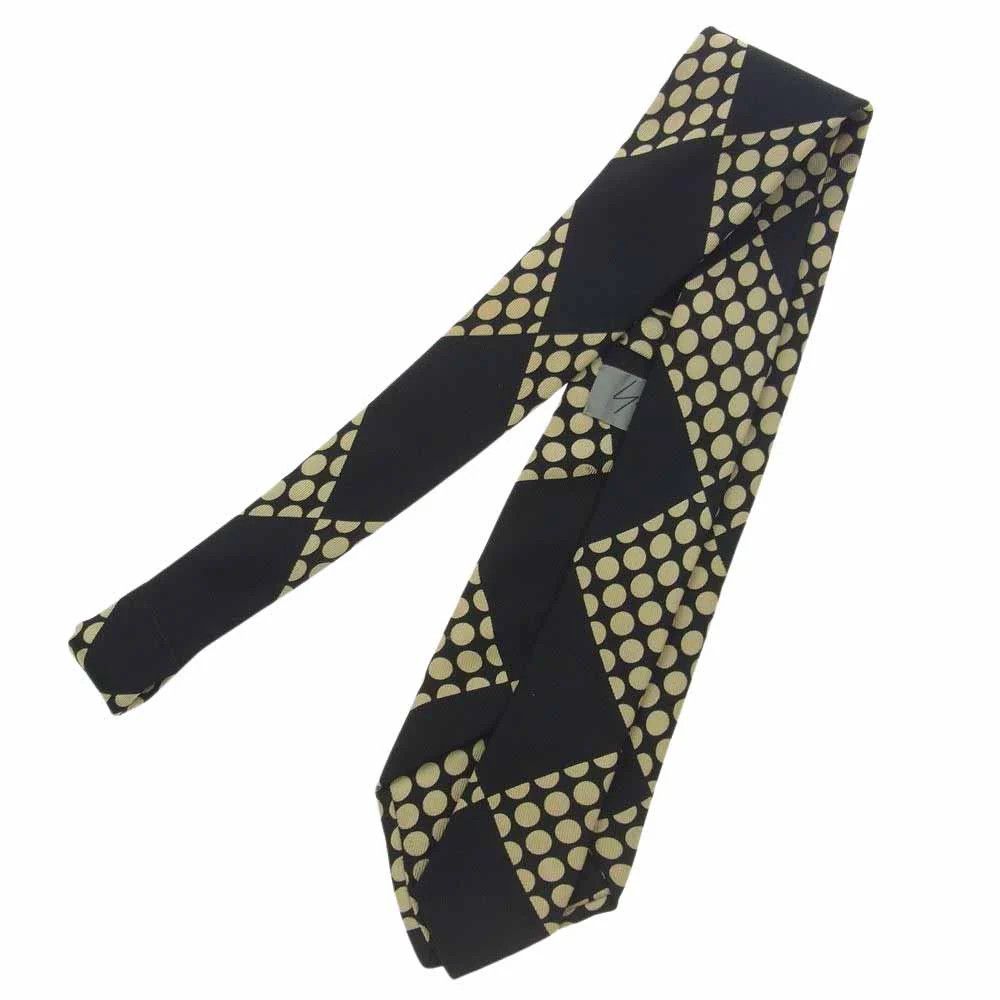 Yohji Yamamoto Yohji Yamamoto Pour Homme Dot Pattern Tie Size ONE SIZE - 2 Thumbnail
