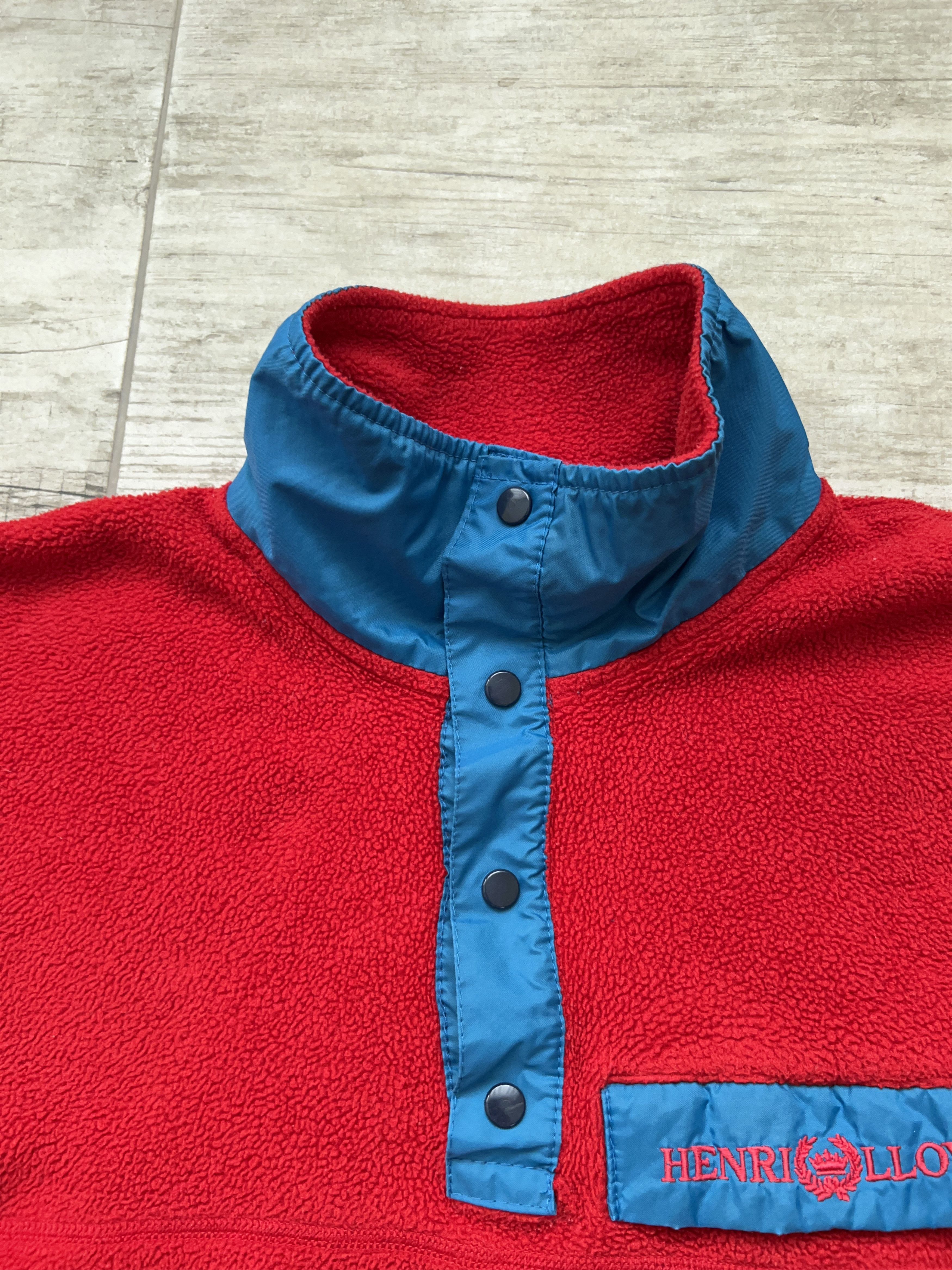 Henri Lloyd × Vintage Mens Fleece Jacket Polartec Sweater Pullover Size M Size US M / EU 48-50 / 2 - 3 Thumbnail