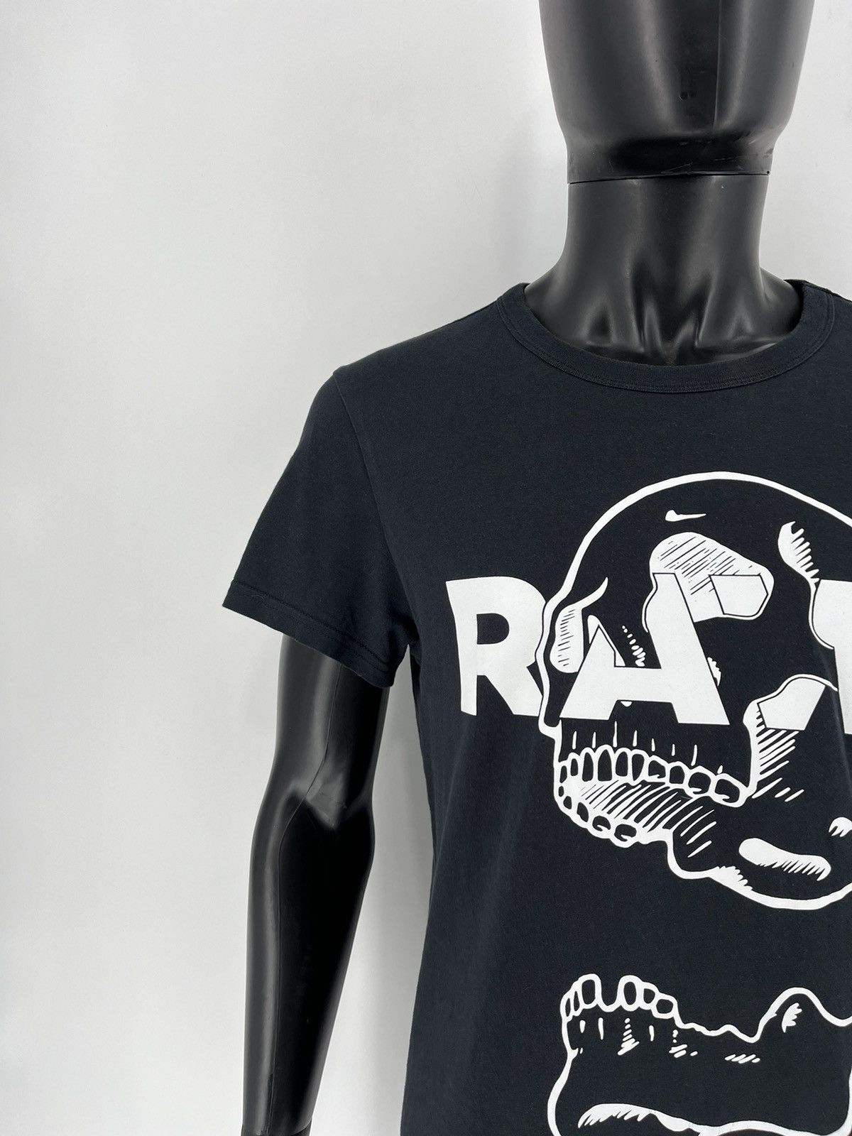 G-Star Vintage G Star Raw Big Skull Logo Black T Shirt Humor Style Size US M / EU 48-50 / 2 - 6 Thumbnail