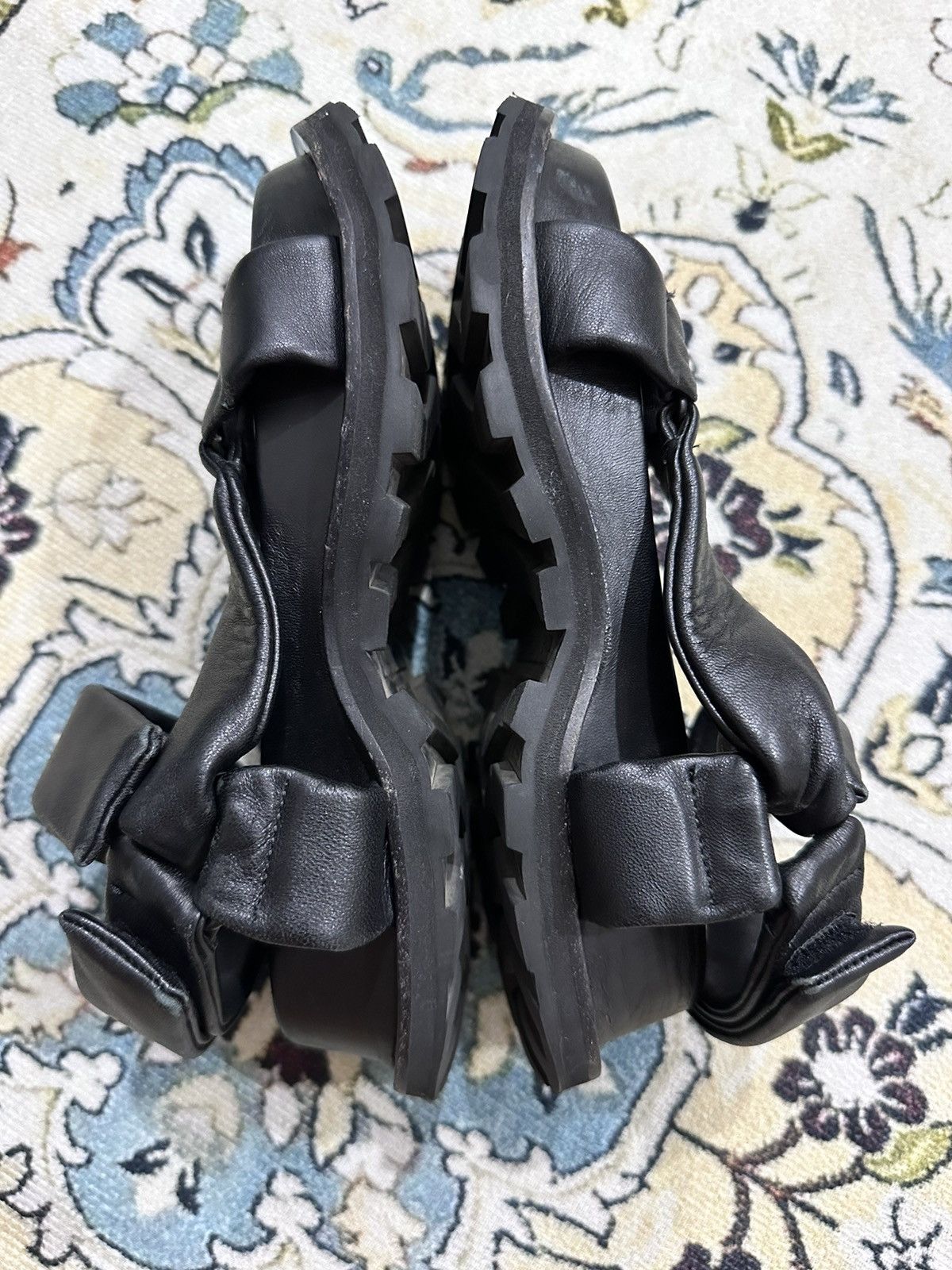 Jil Sander Jil Sander Padded Leather Sandals - Woman Size US 6 / IT 36 - 10 Thumbnail