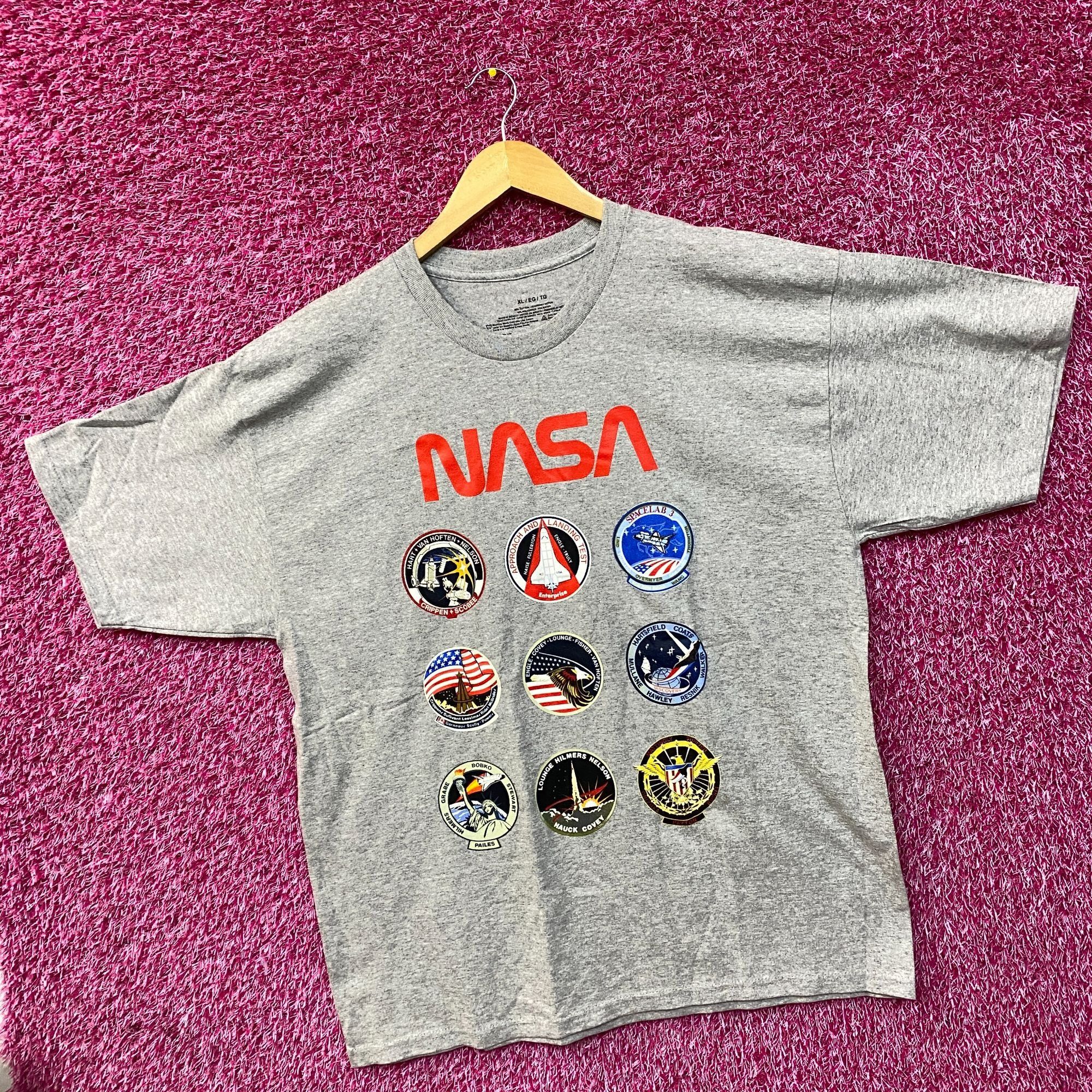 NASA NASA Space Program Patches Graphic Design T-Shirt XL Size US XL / EU 56 / 4 - 3 Thumbnail