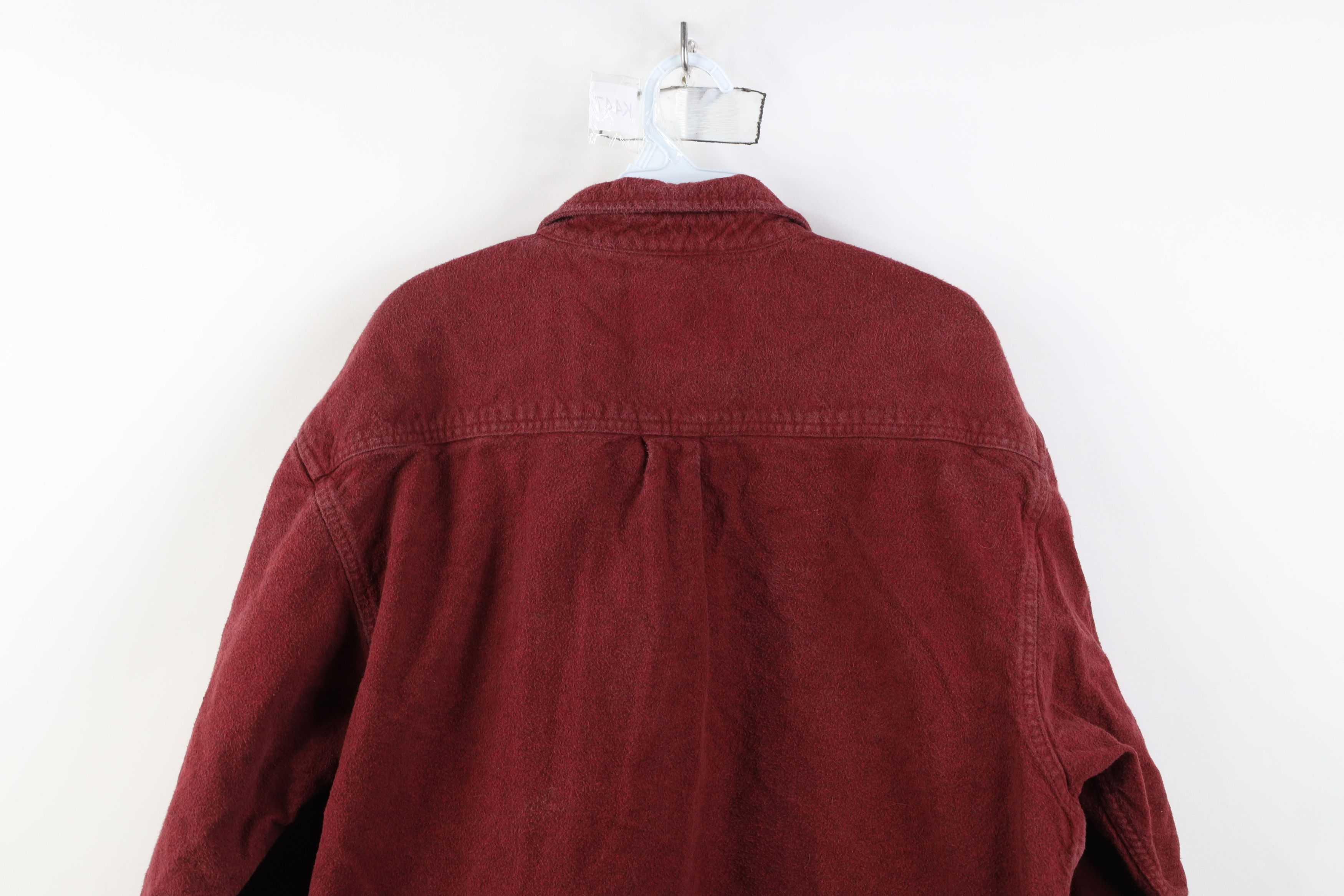 Vintage Vintage 90s Streetwear Heavyweight Chamois Cloth Shirt Size US XL / EU 56 / 4 - 9 Thumbnail
