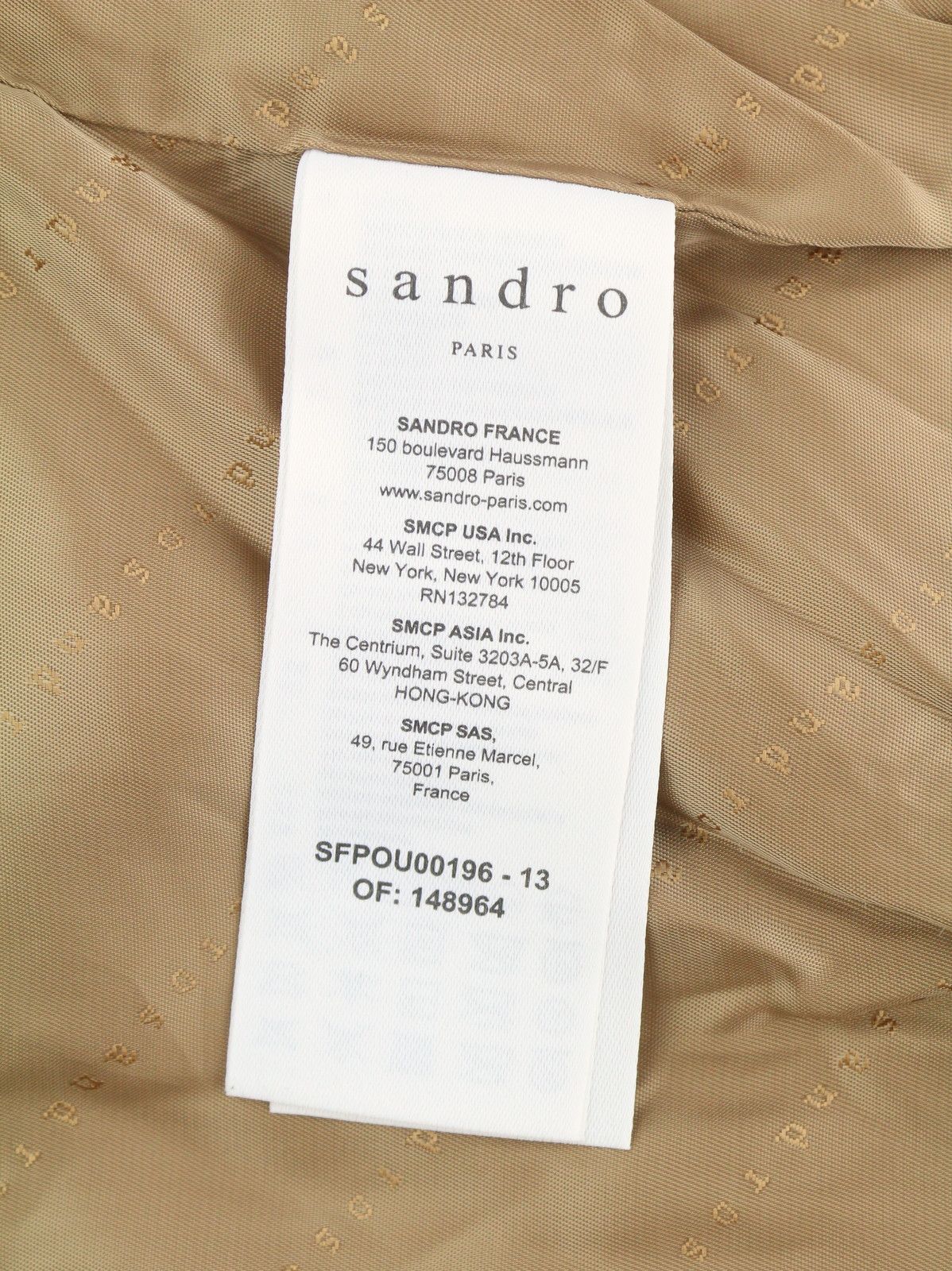 Sandro 38 M Brown Faux Fur Hooded Snap Buttons 88487 Size M / US 6-8 / IT 42-44 - 8 Thumbnail