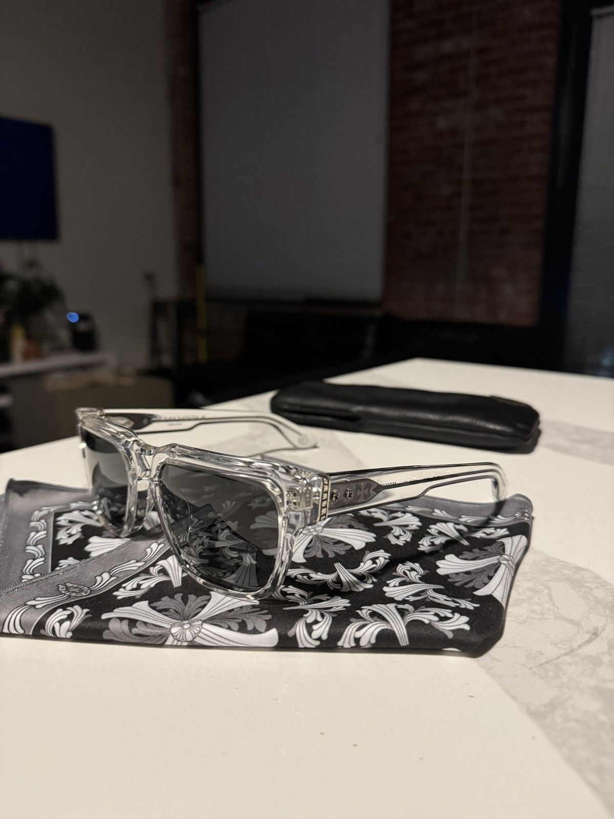 Chrome Hearts Chrome Hearts MIDIXATHRILL I Frames Size ONE SIZE - 1 Thumbnail