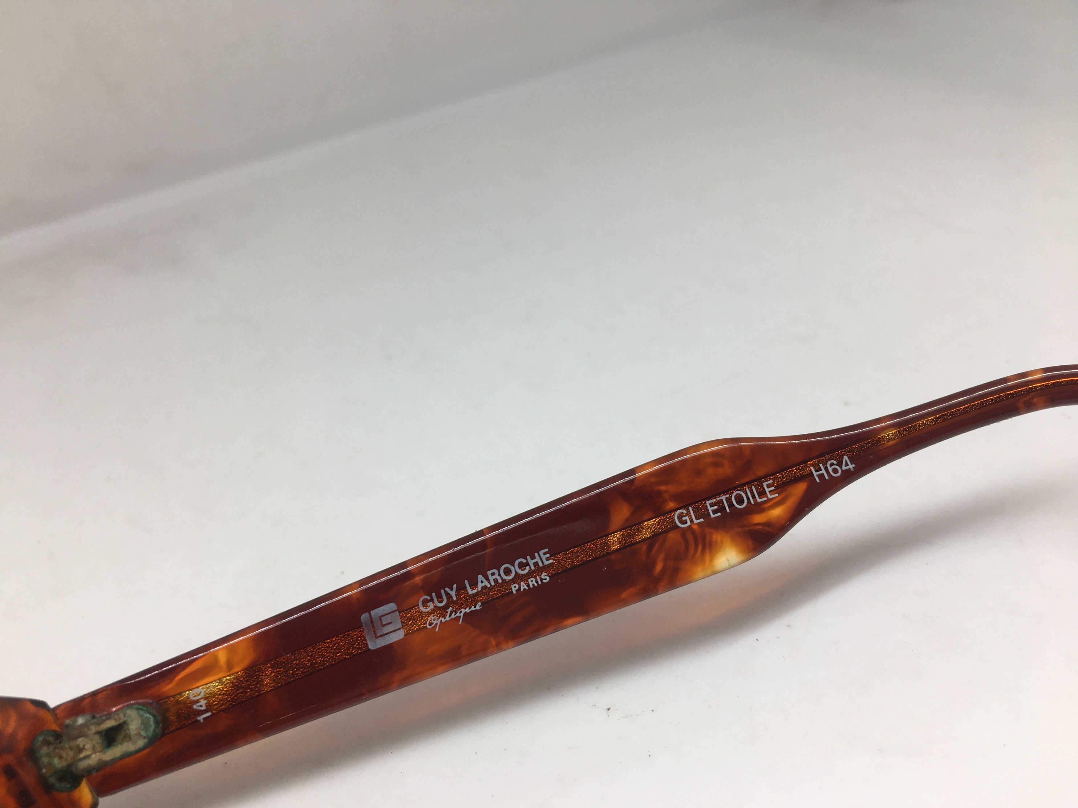 Guy Laroche Vintage Guy Laroche GL ETOILE H64 Cateye Rx Eyeglasses Size ONE SIZE - 4 Thumbnail